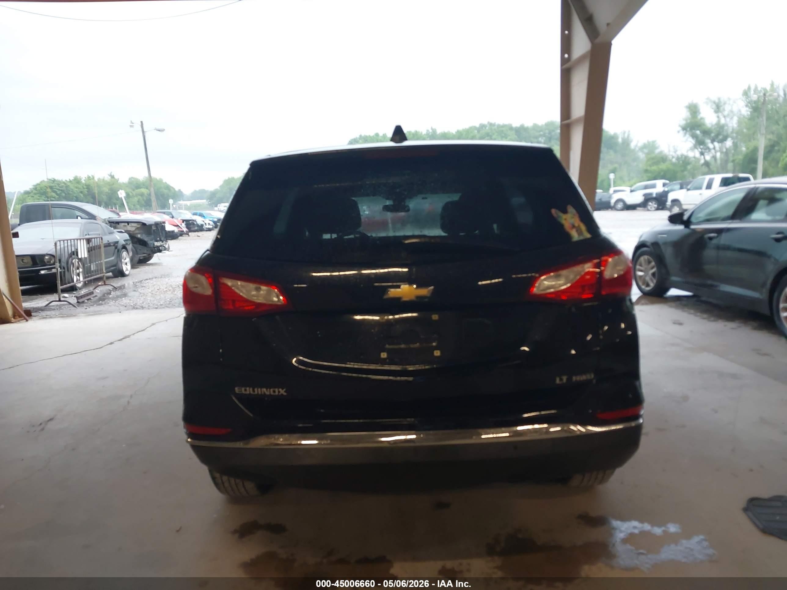 2020 Chevrolet Equinox Awd Lt 1.5l Turbo Черный vin: 2GNAXUEV8L6131207