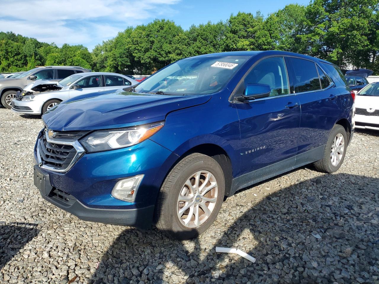 2020 Chevrolet Equinox Lt Blue vin: 2GNAXUEV8L6174221