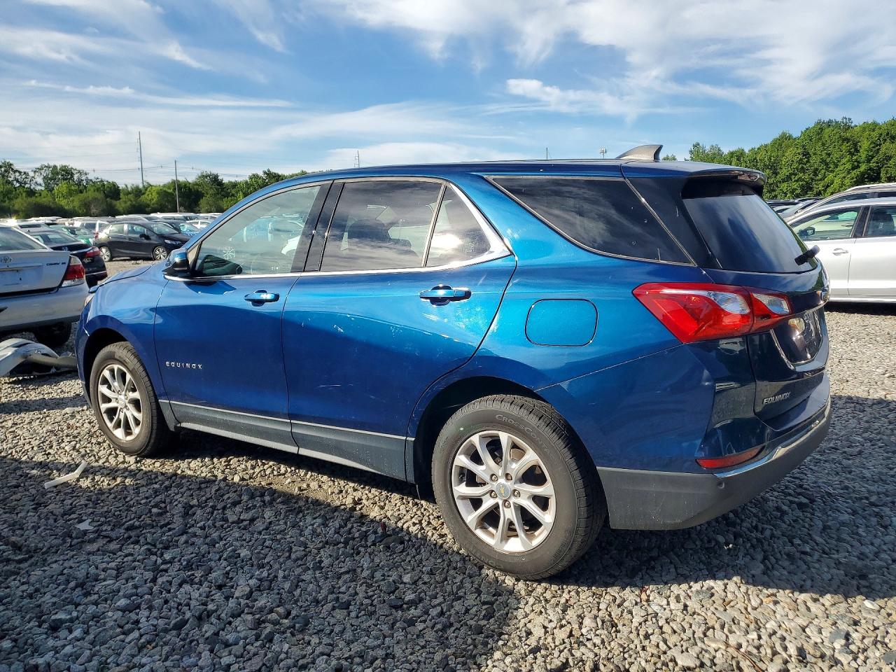 2020 Chevrolet Equinox Lt Blue vin: 2GNAXUEV8L6174221