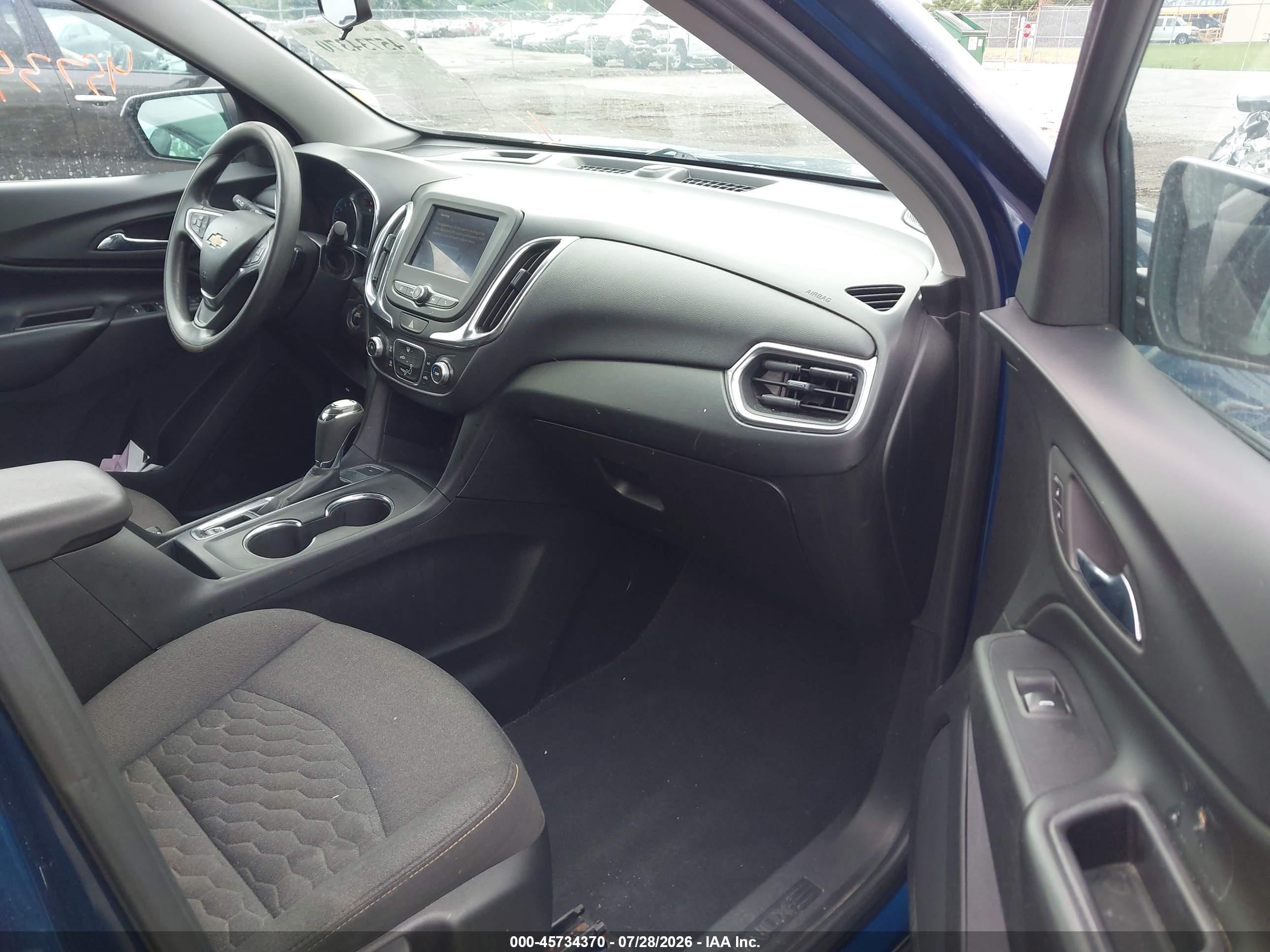 2020 Chevrolet Equinox Awd Lt 1.5l Turbo Синий vin: 2GNAXUEV9L6158982