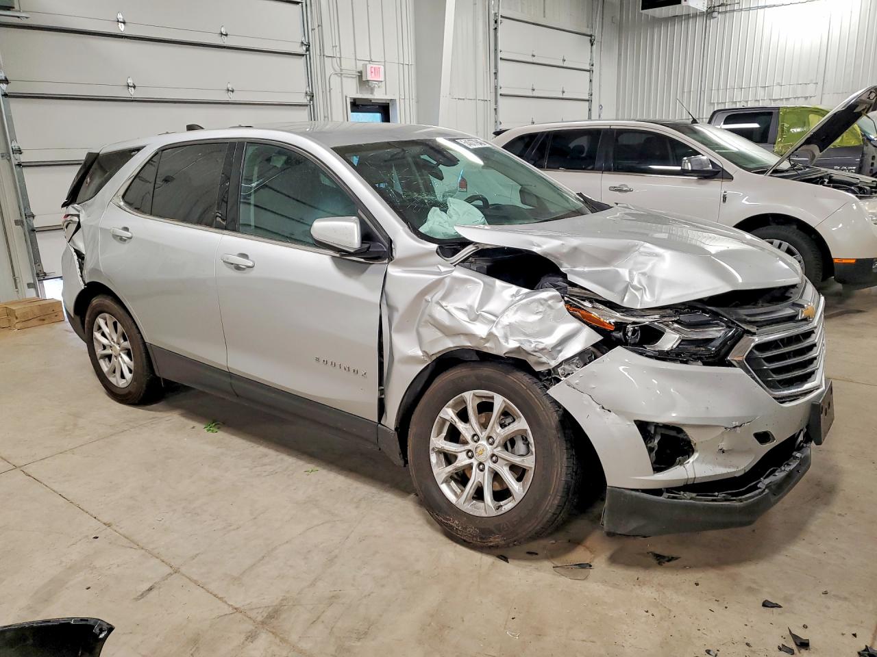 2019 Chevrolet Equinox Lt Silver vin: 2GNAXUEVXK6229668