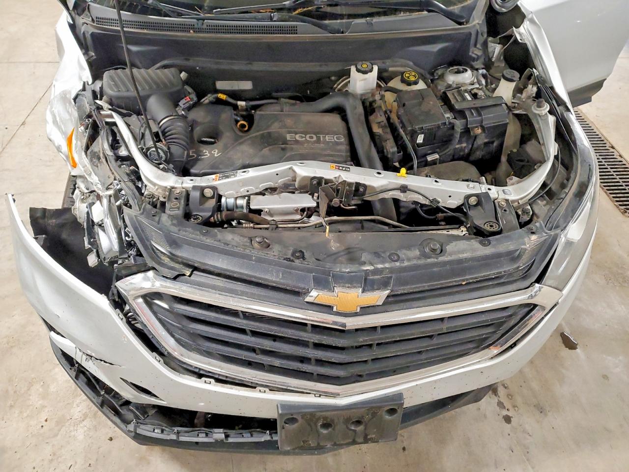 2019 Chevrolet Equinox Lt Silver vin: 2GNAXUEVXK6229668