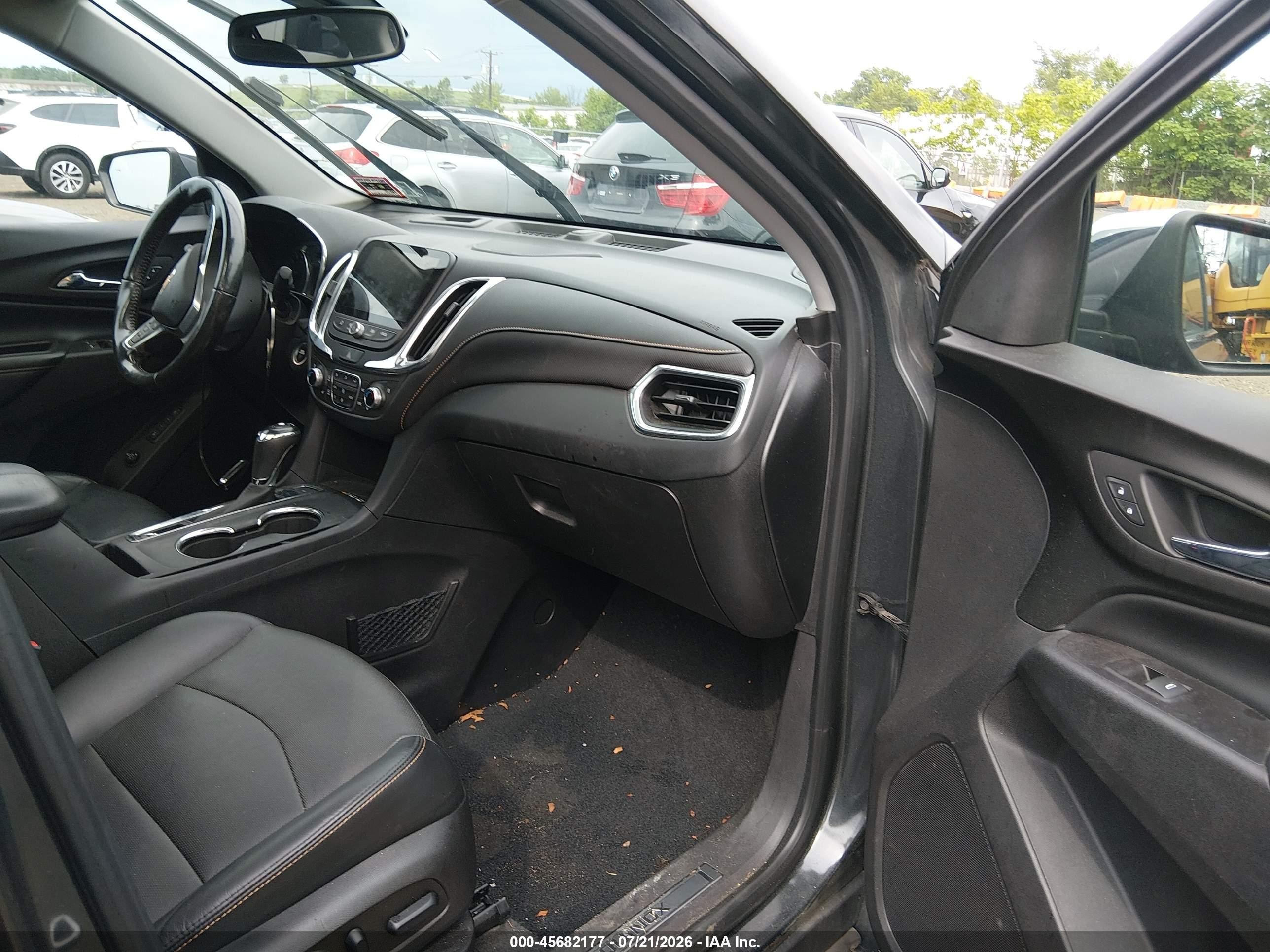 2018 Chevrolet Equinox Premier Gray vin: 2GNAXVEV2J6249207