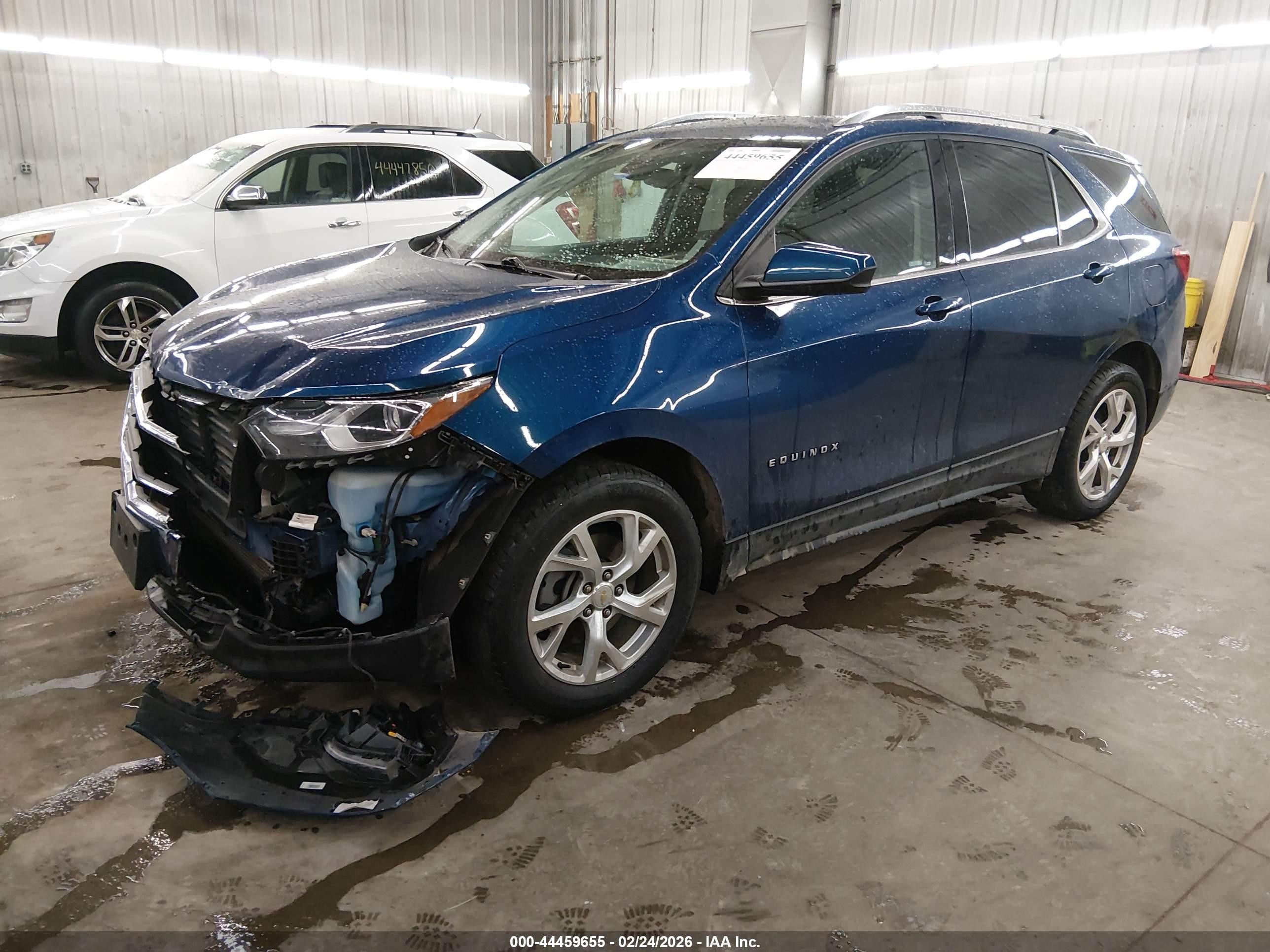 2020 Chevrolet Equinox Awd Lt 2.0l Turbo Blue vin: 2GNAXVEX9L6159461