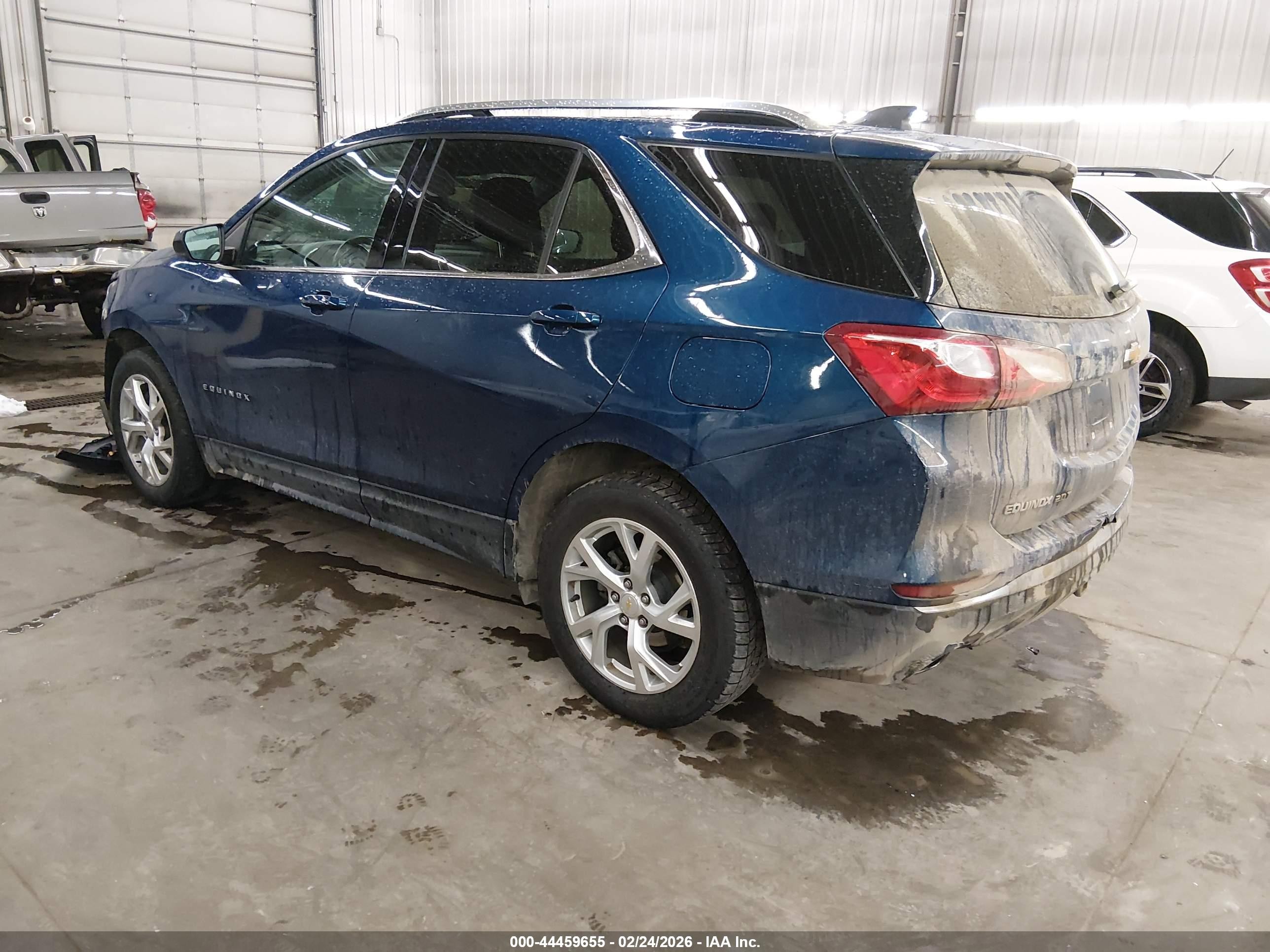 2020 Chevrolet Equinox Awd Lt 2.0l Turbo Blue vin: 2GNAXVEX9L6159461