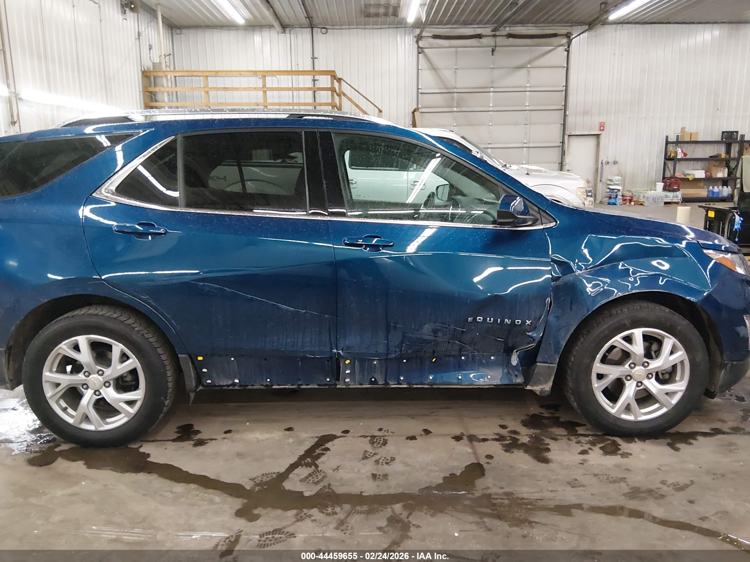 2020 Chevrolet Equinox Awd Lt 2.0l Turbo Blue vin: 2GNAXVEX9L6159461