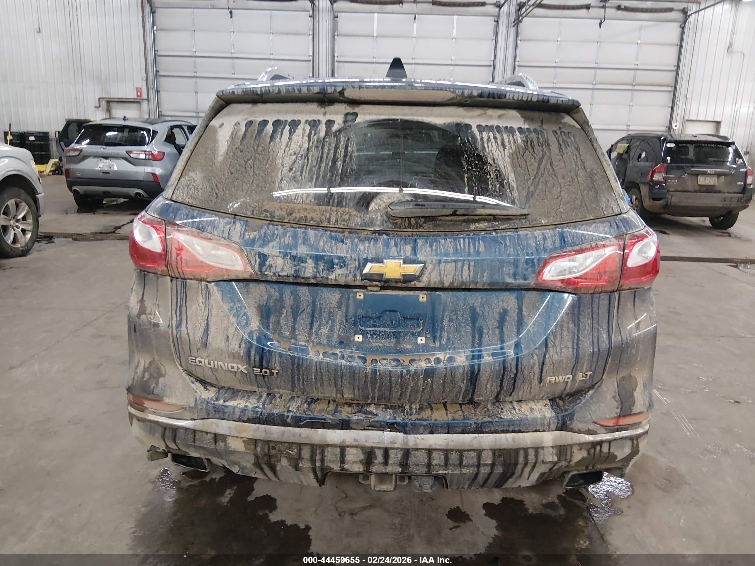 2020 Chevrolet Equinox Awd Lt 2.0l Turbo Blue vin: 2GNAXVEX9L6159461