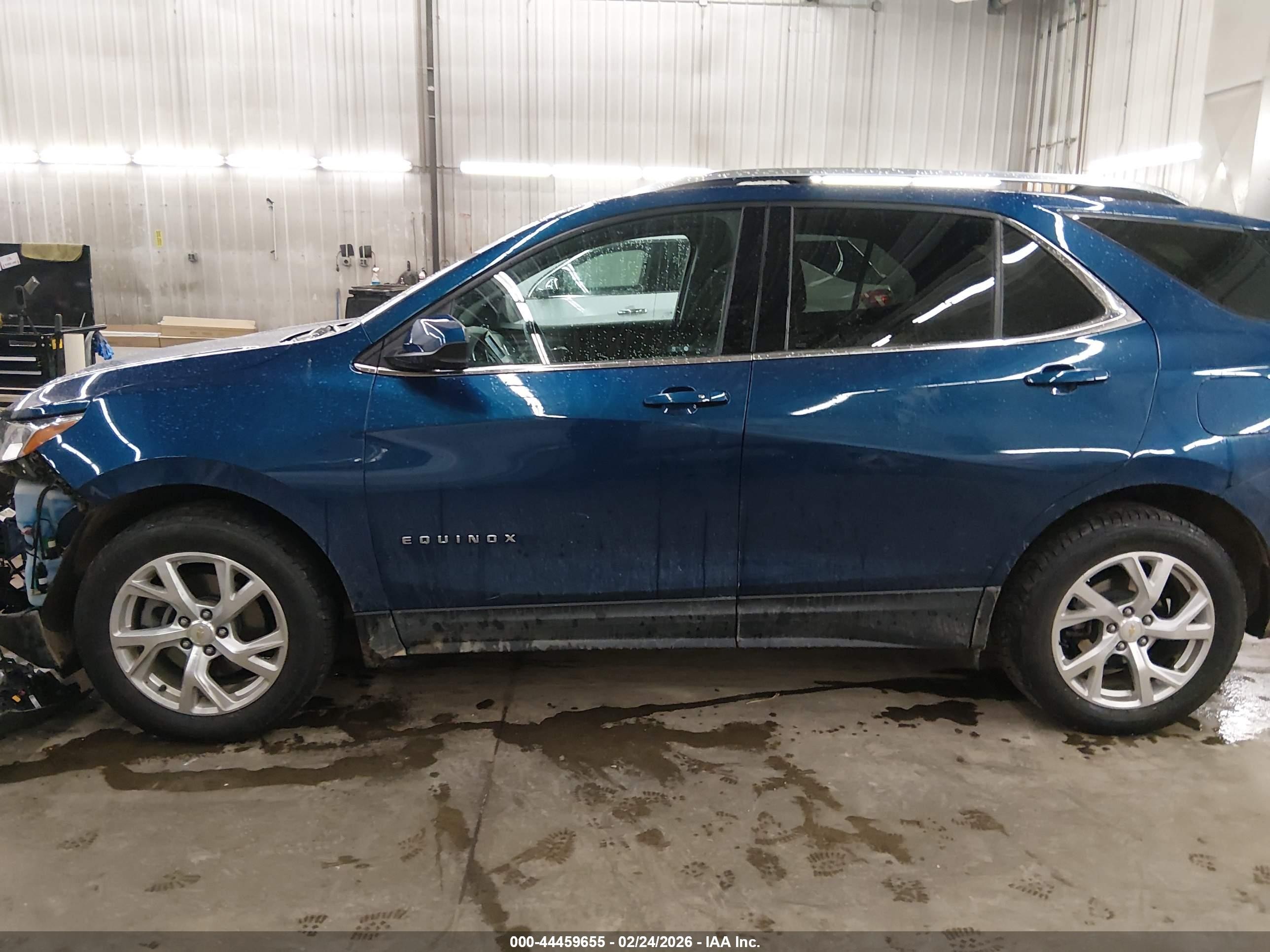 2020 Chevrolet Equinox Awd Lt 2.0l Turbo Blue vin: 2GNAXVEX9L6159461