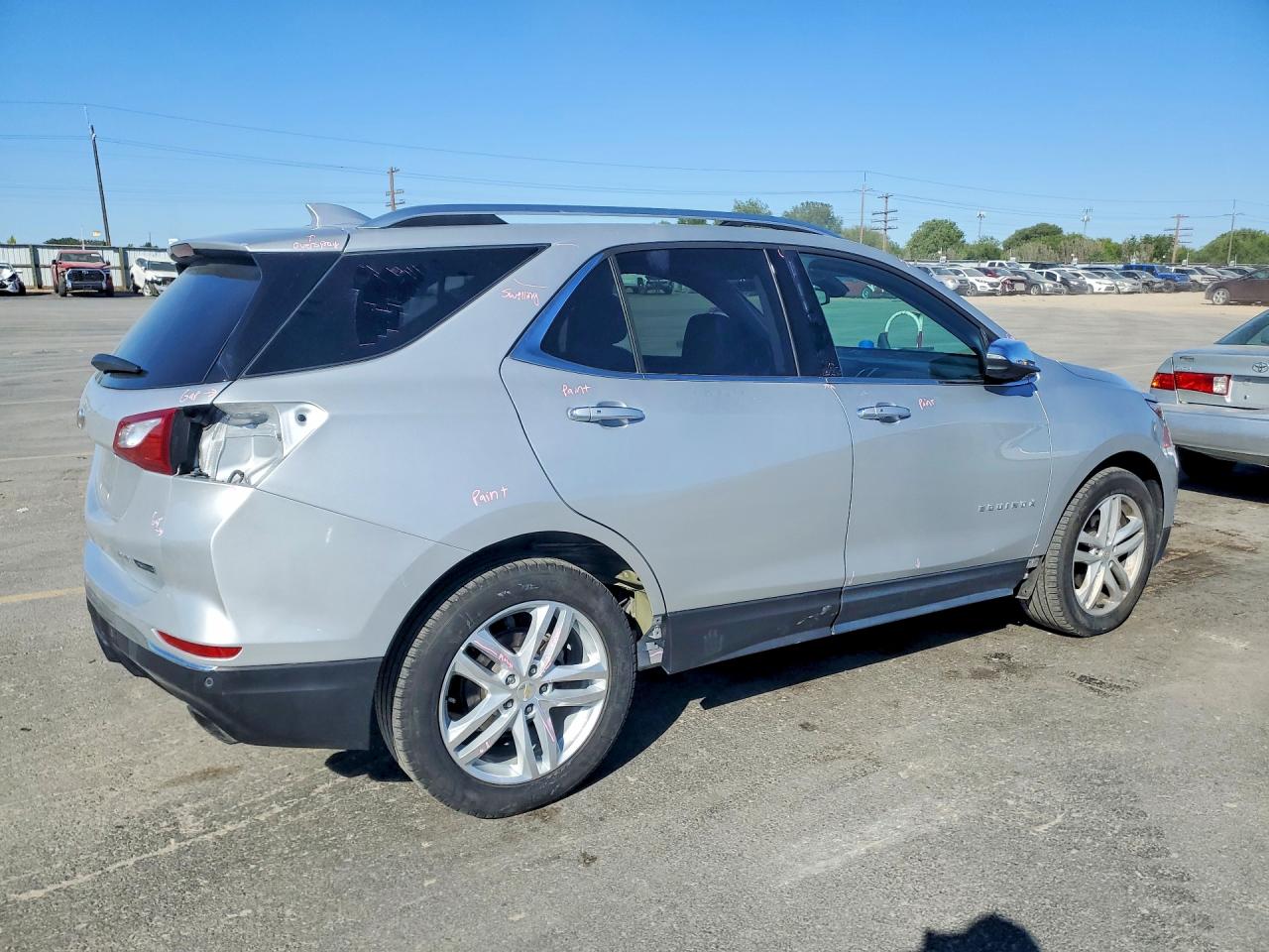 2018 Chevrolet Equinox Premier Silver vin: 2GNAXWEX0J6235166
