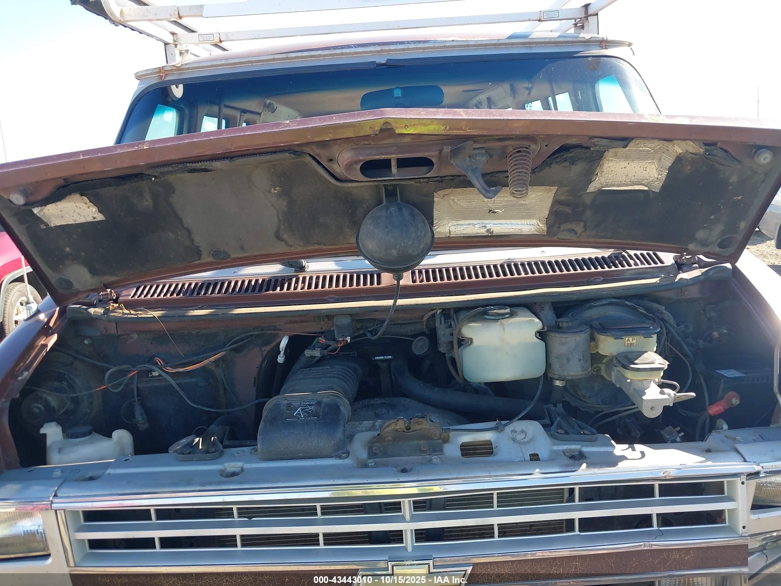 1988 Chevrolet G20   Brown vin: 2GNEG25K5J4116331
