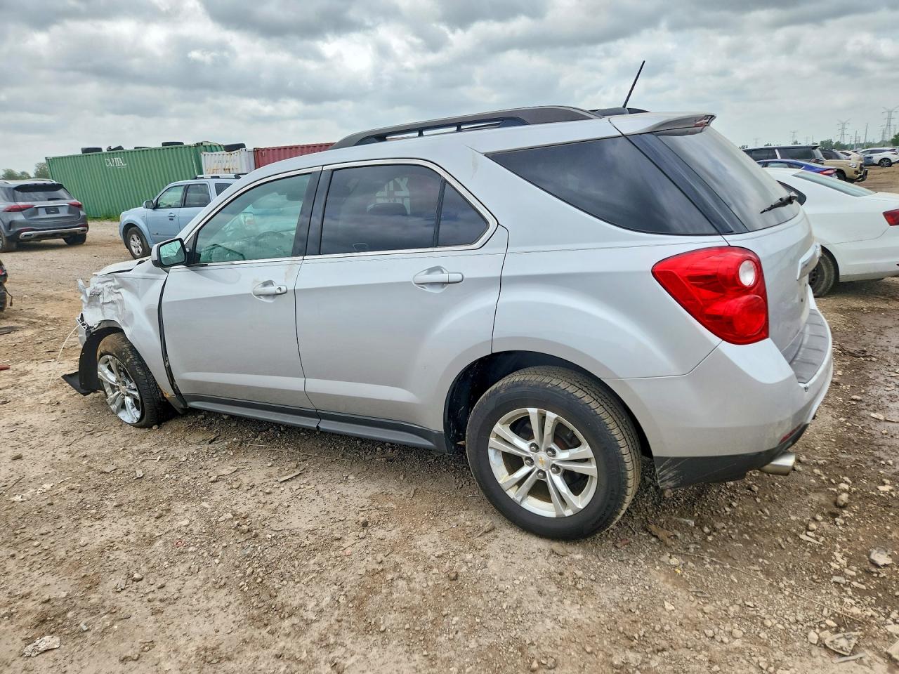 2015 Chevrolet Equinox Lt Silver vin: 2GNFLBE30F6271213