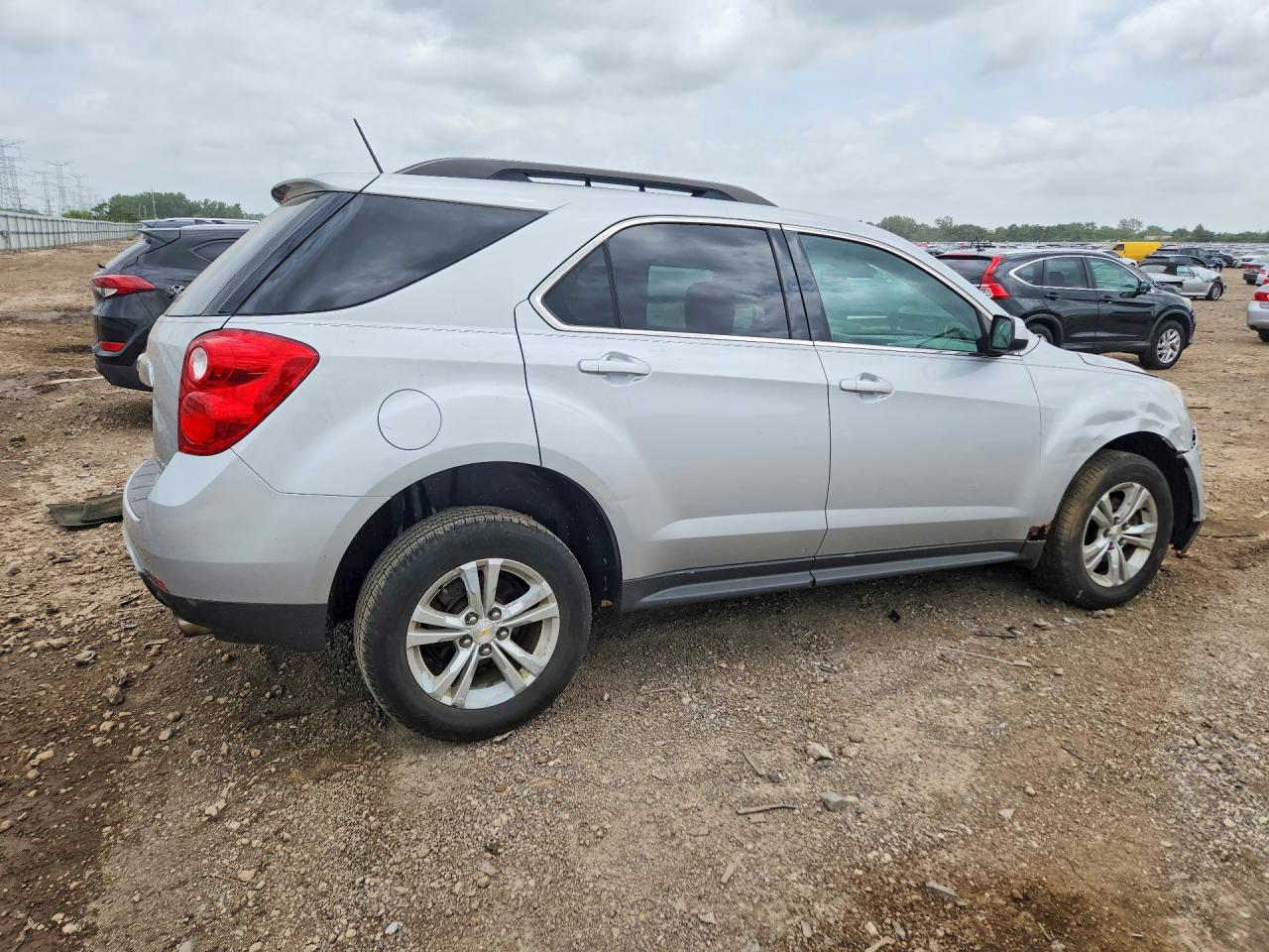 2015 Chevrolet Equinox Lt Silver vin: 2GNFLBE30F6271213