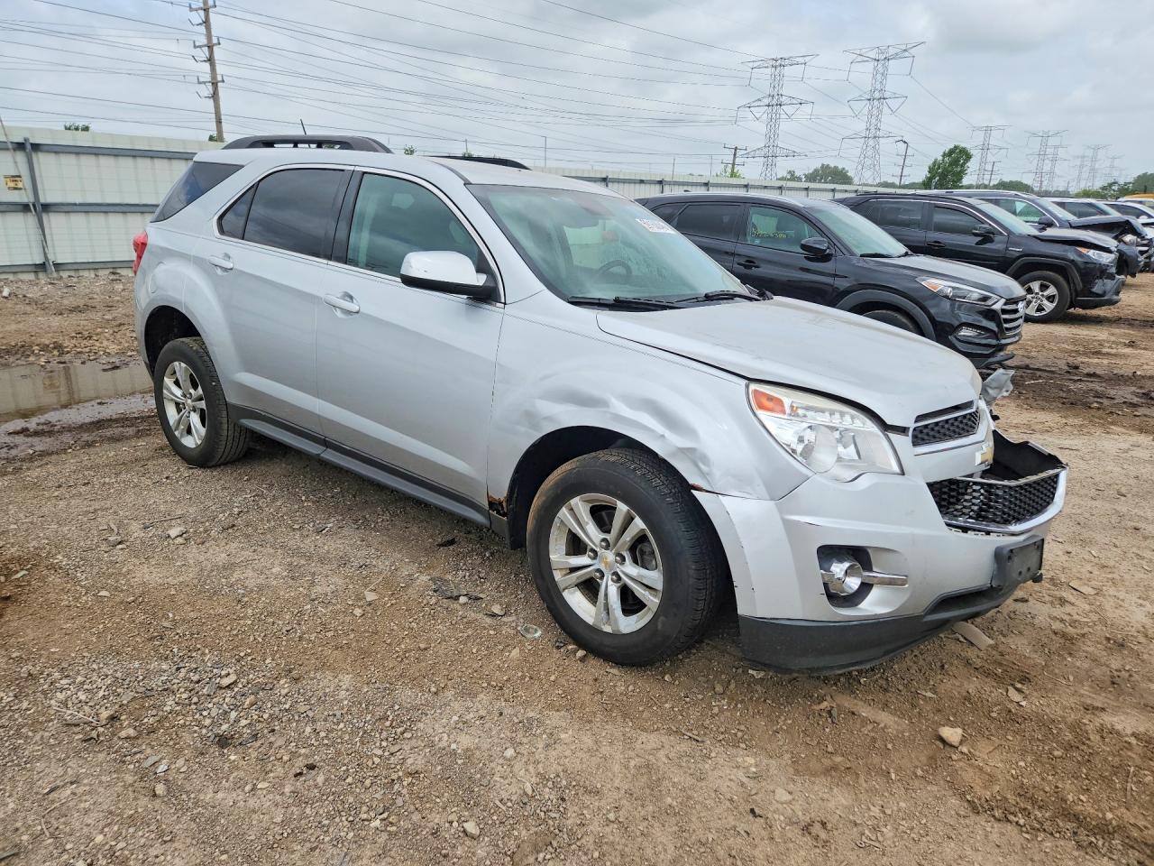 2015 Chevrolet Equinox Lt Silver vin: 2GNFLBE30F6271213