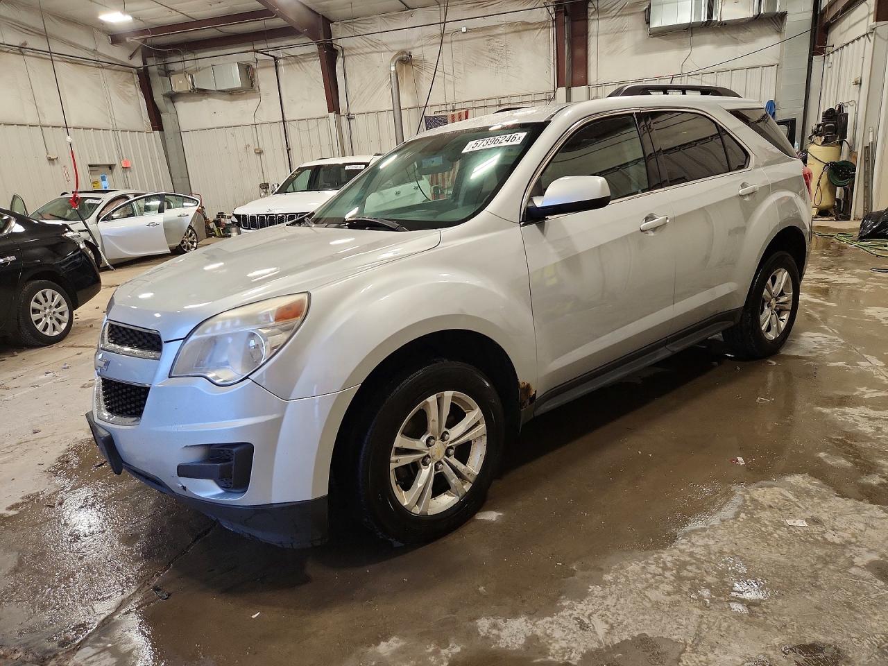2015 Chevrolet Equinox Lt Silver vin: 2GNFLBE30F6323973