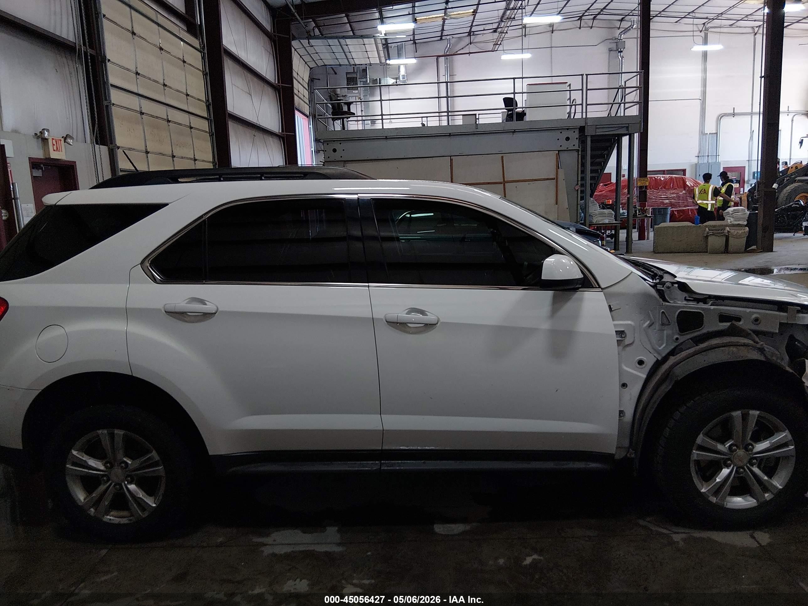 2015 Chevrolet Equinox 1lt Белый vin: 2GNFLBE32F6271777
