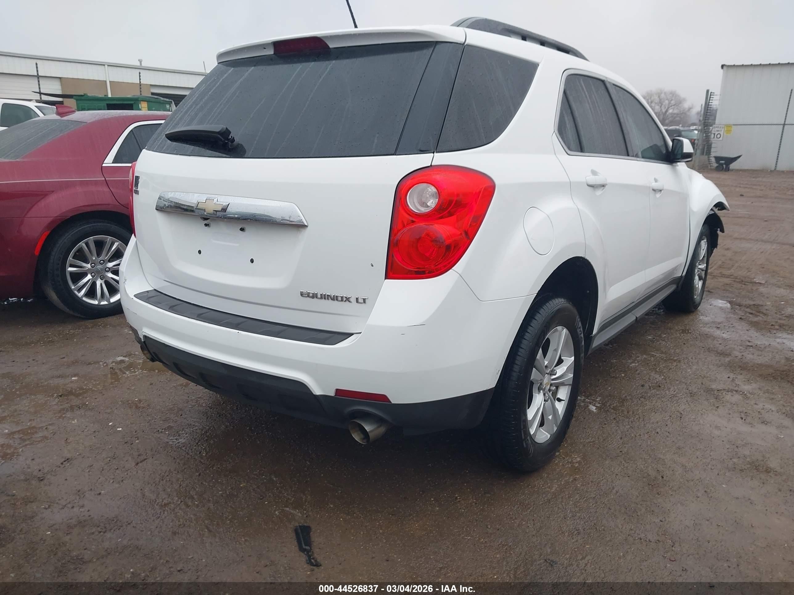 2015 Chevrolet Equinox 1lt White vin: 2GNFLBE32F6316412