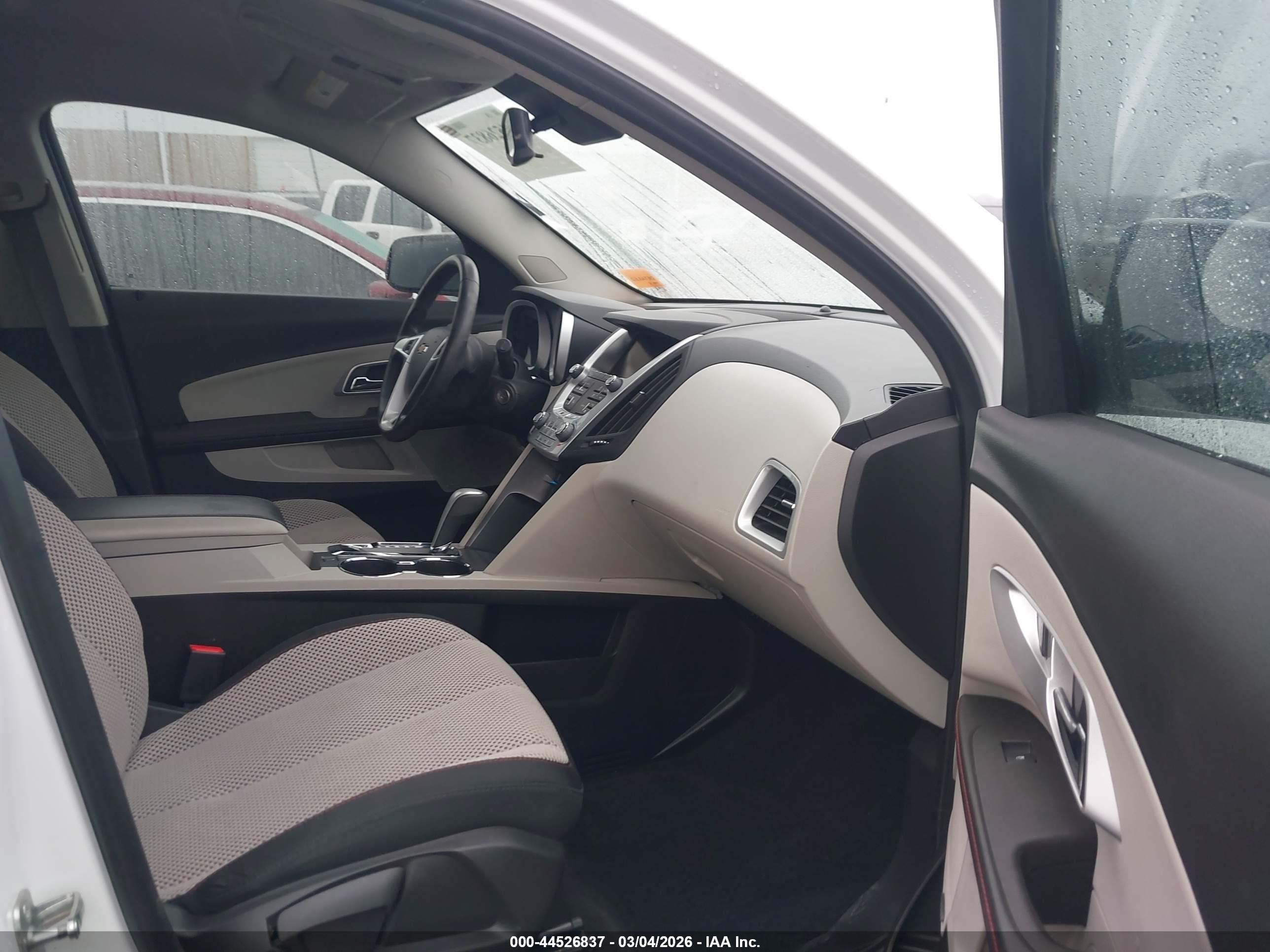 2015 Chevrolet Equinox 1lt White vin: 2GNFLBE32F6316412