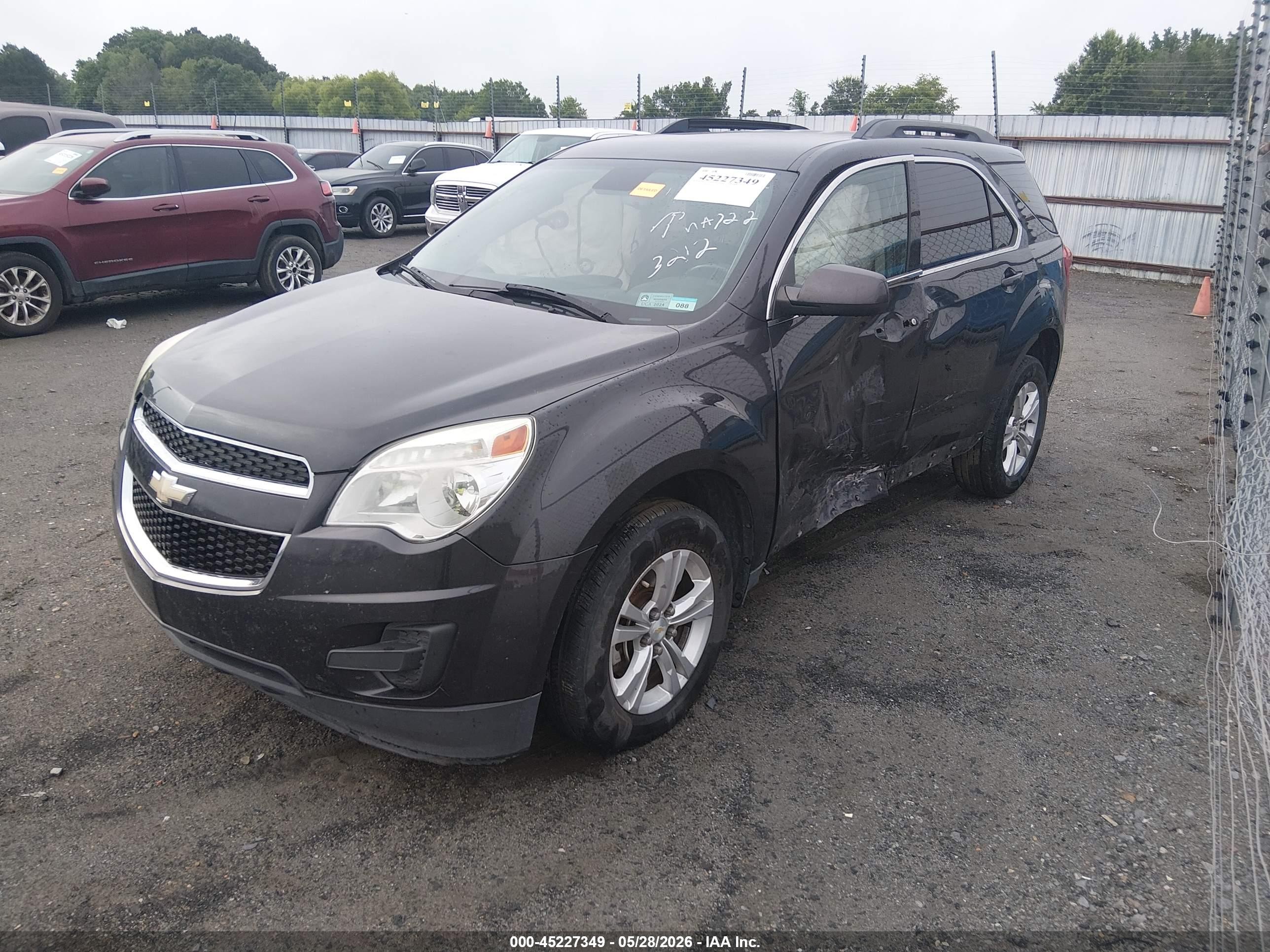 2015 Chevrolet Equinox 1lt Gray vin: 2GNFLBE35F6144375