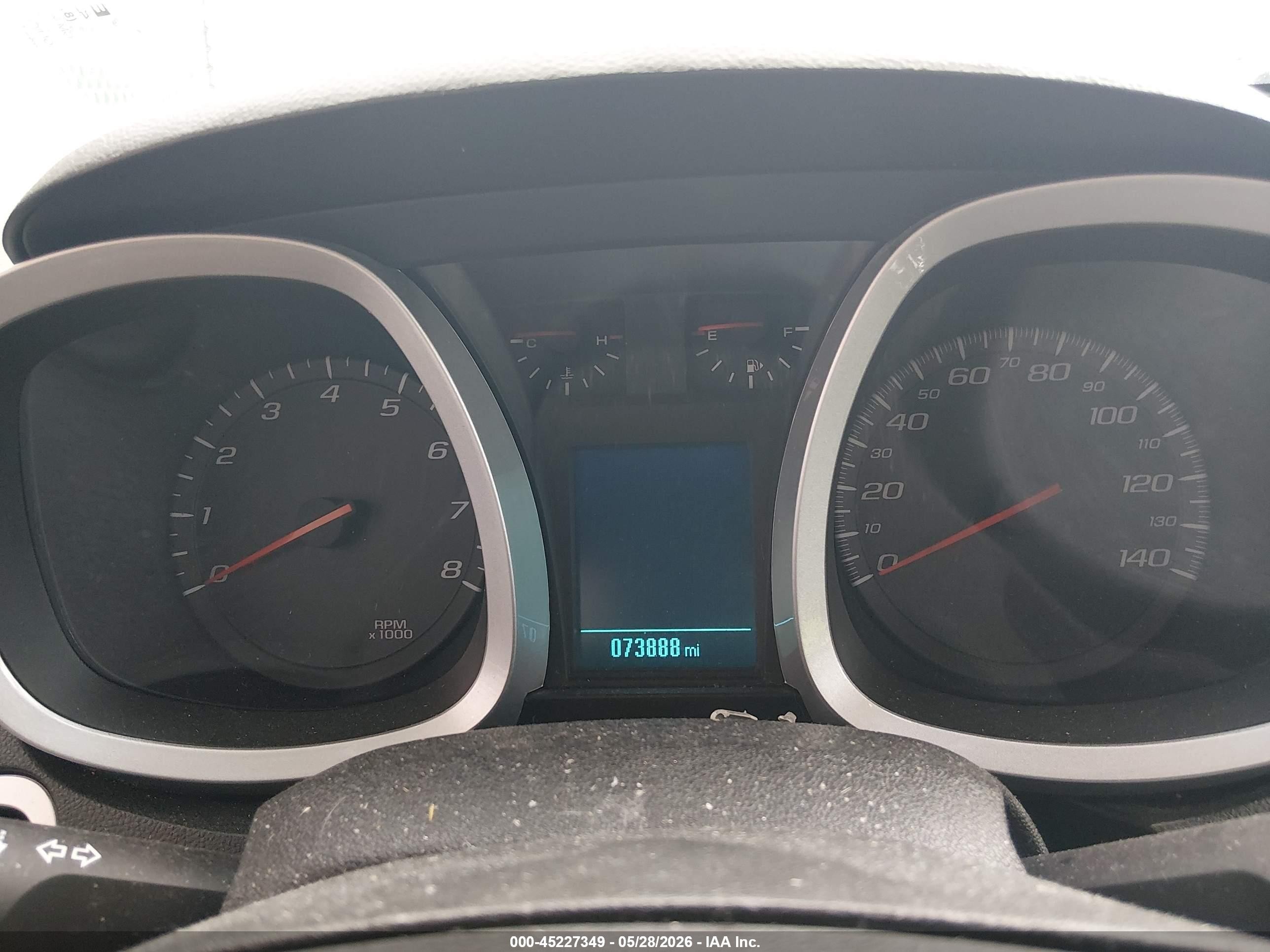 2015 Chevrolet Equinox 1lt Gray vin: 2GNFLBE35F6144375