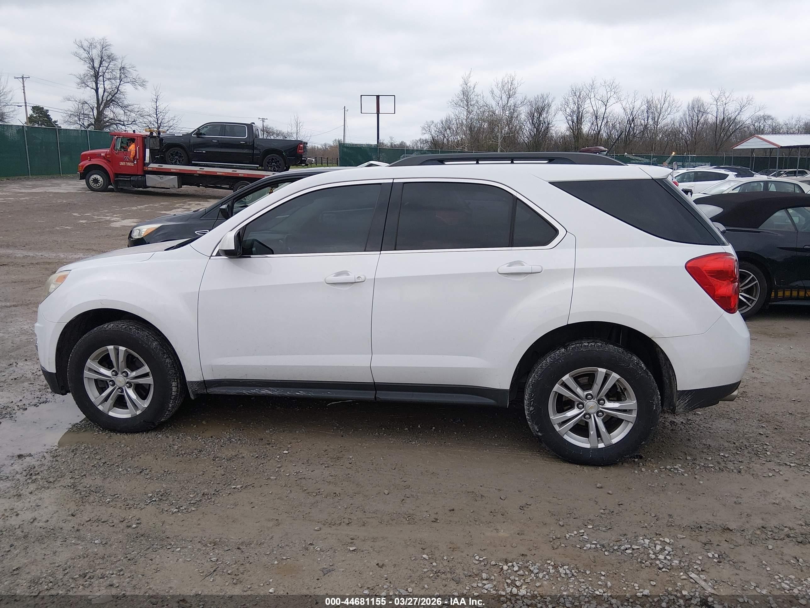 2015 Chevrolet Equinox 1lt White vin: 2GNFLBE35F6234092