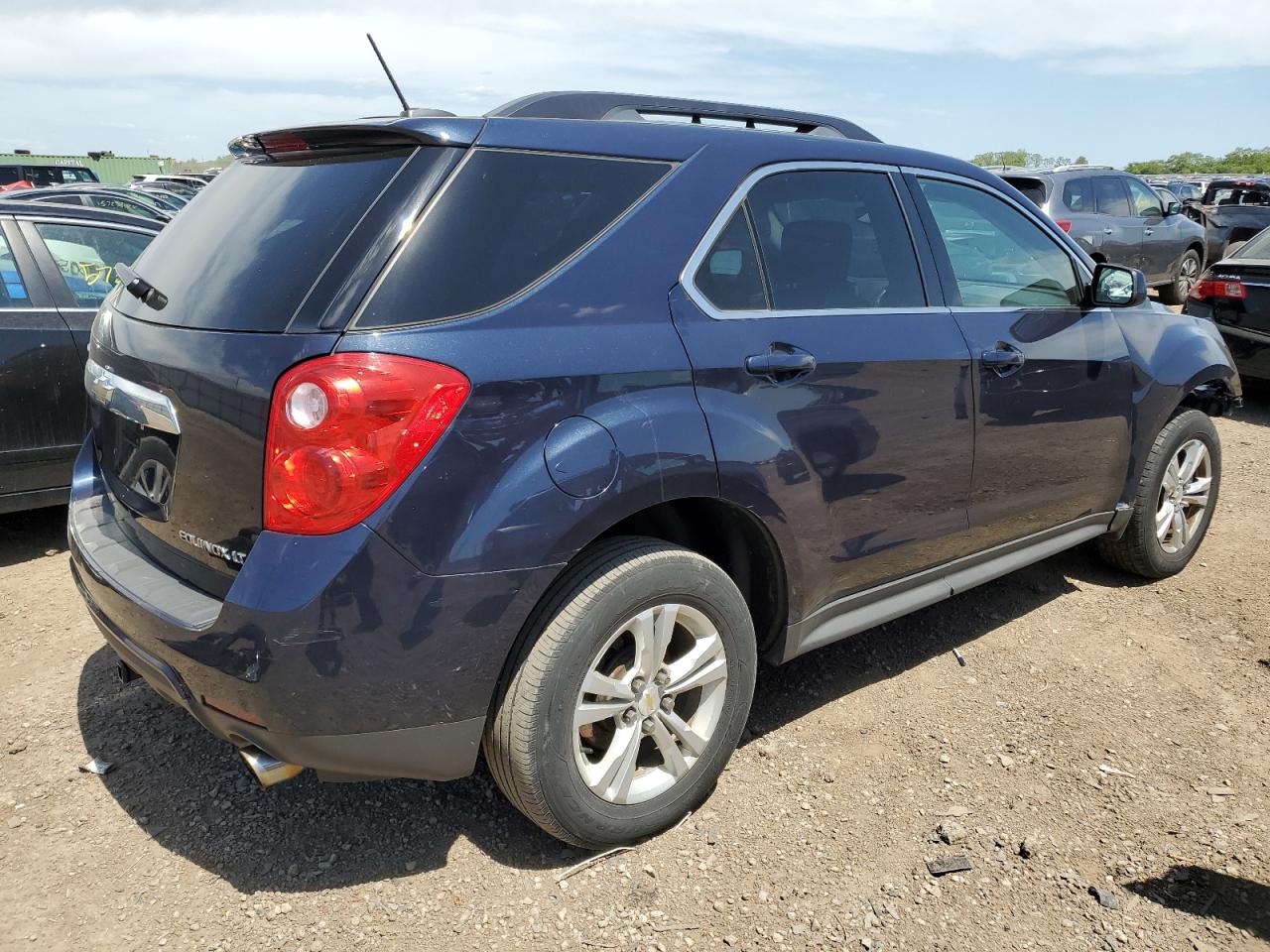 2015 Chevrolet Equinox Lt Blue vin: 2GNFLBE35F6431358