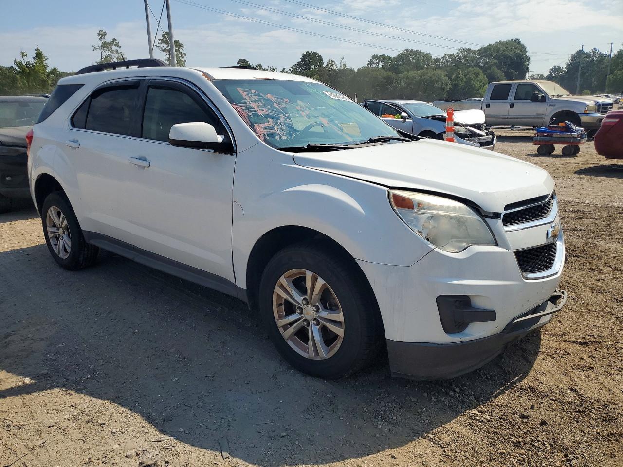 2015 Chevrolet Equinox Lt White vin: 2GNFLBE35F6433790