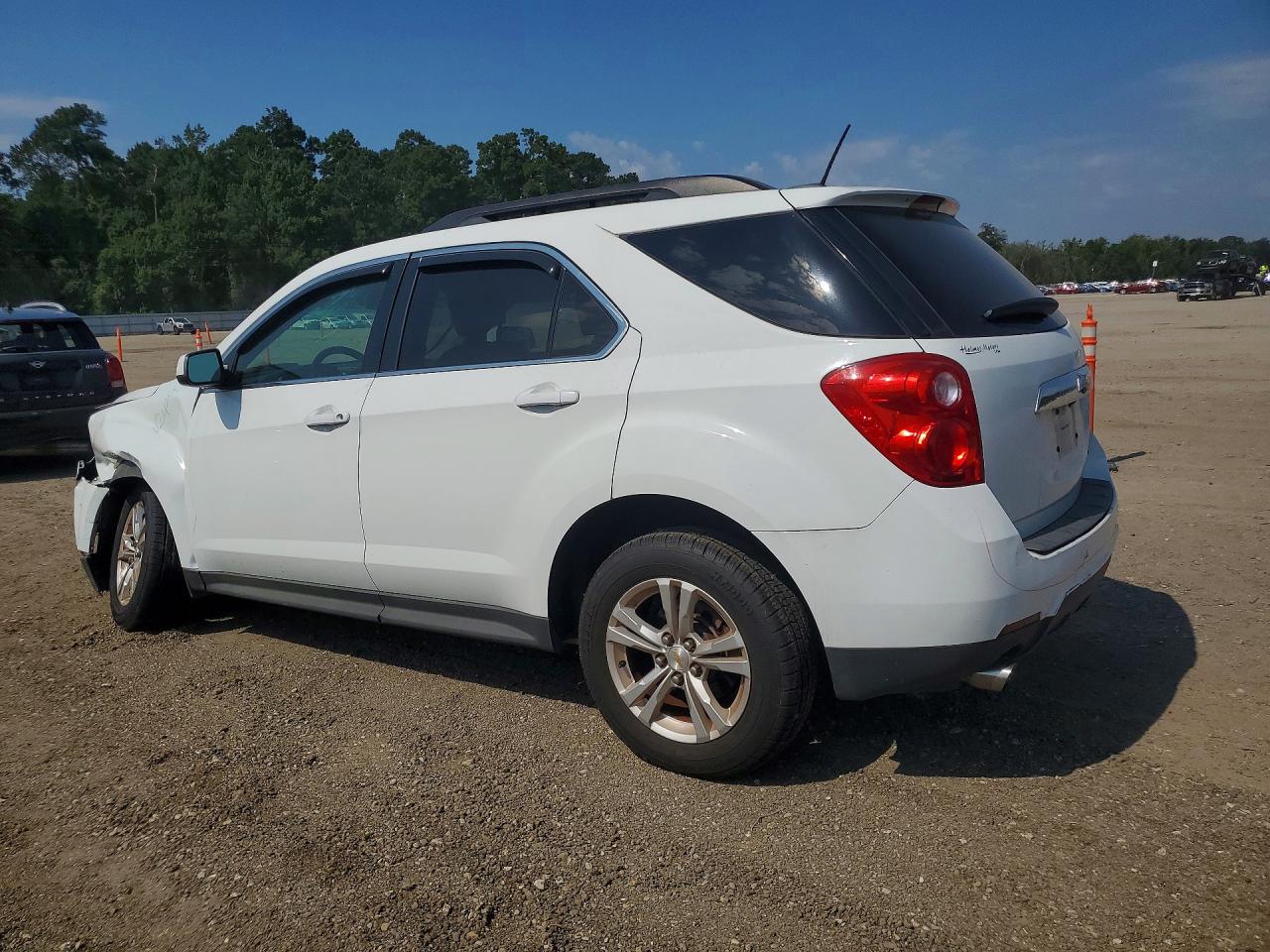 2015 Chevrolet Equinox Lt White vin: 2GNFLBE35F6433790