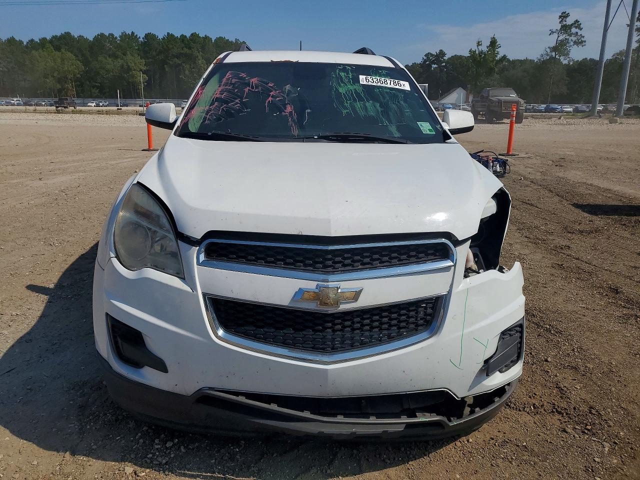 2015 Chevrolet Equinox Lt White vin: 2GNFLBE35F6433790