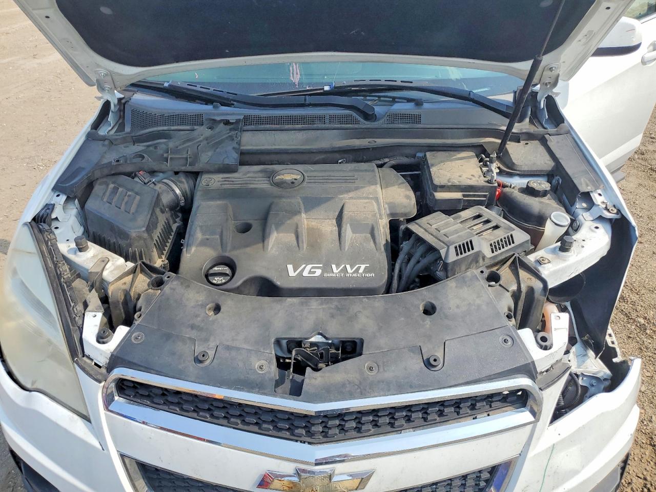 2015 Chevrolet Equinox Lt White vin: 2GNFLBE35F6433790