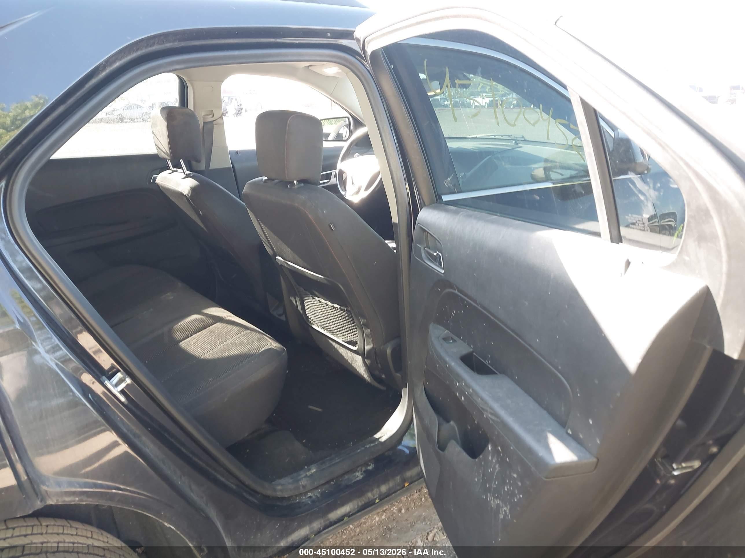 2015 Chevrolet Equinox 1lt Black vin: 2GNFLBE38F6268950