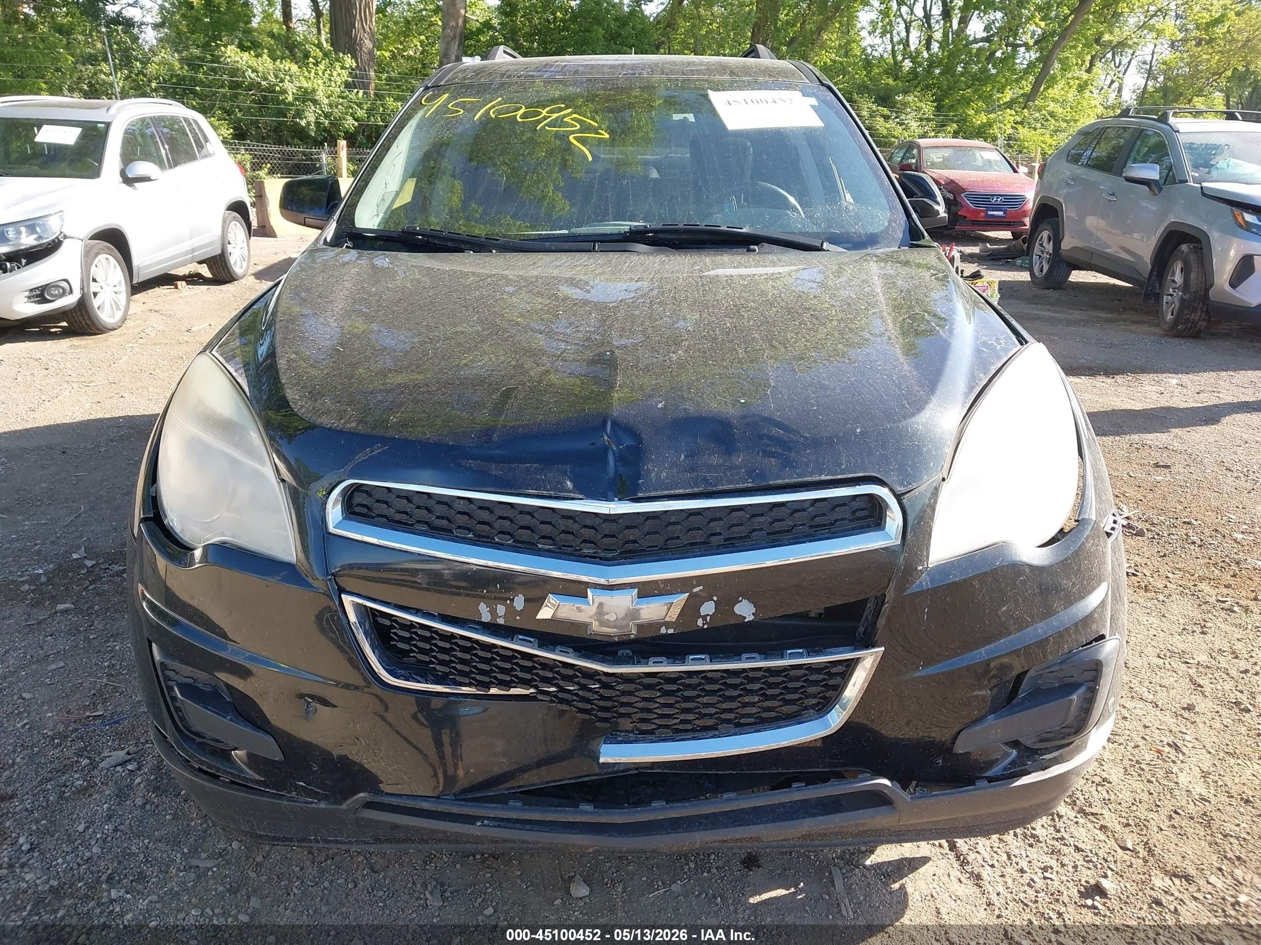 2015 Chevrolet Equinox 1lt Black vin: 2GNFLBE38F6268950