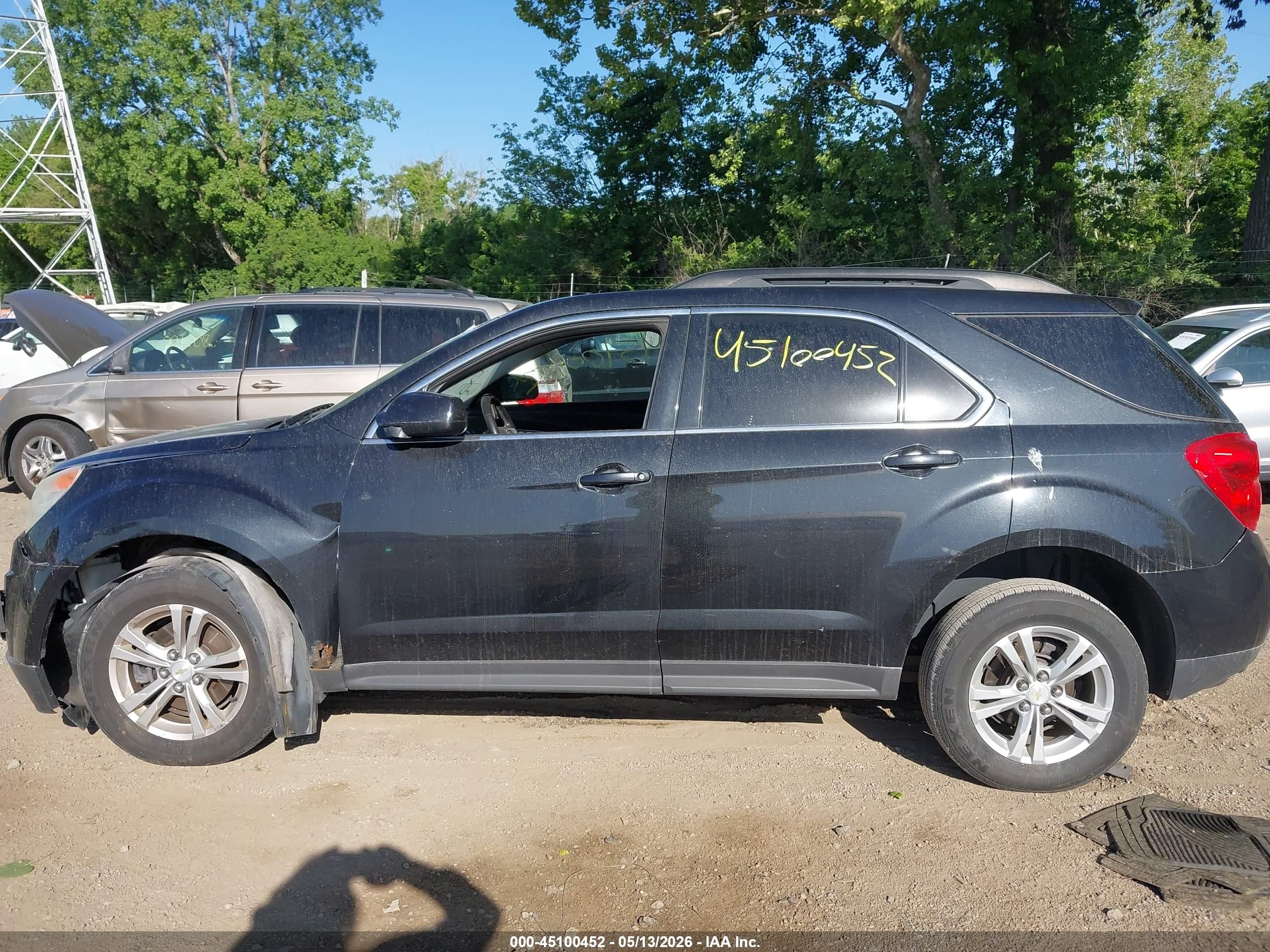 2015 Chevrolet Equinox 1lt Black vin: 2GNFLBE38F6268950