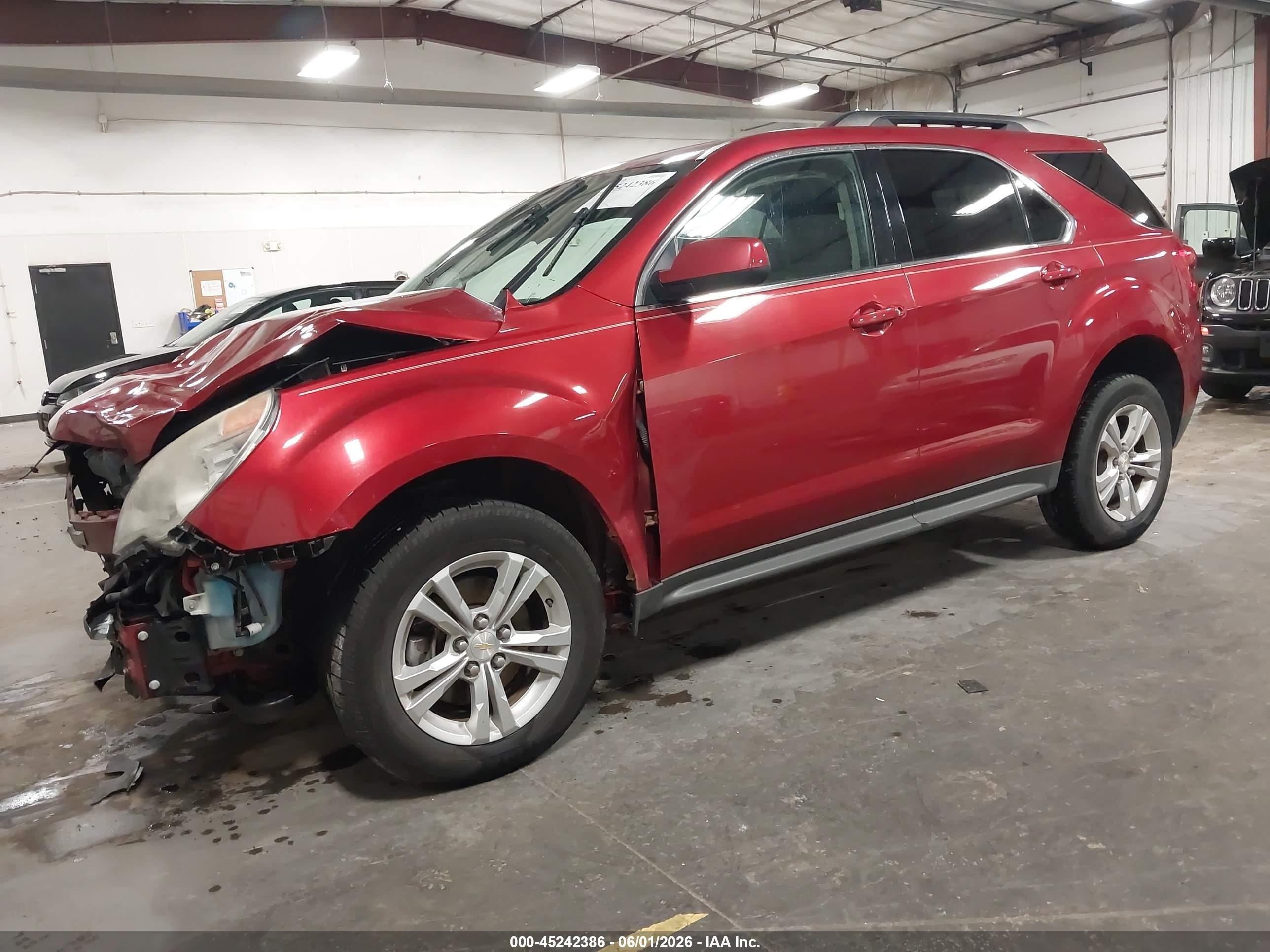2014 Chevrolet Equinox 1lt Red vin: 2GNFLBE39E6178298