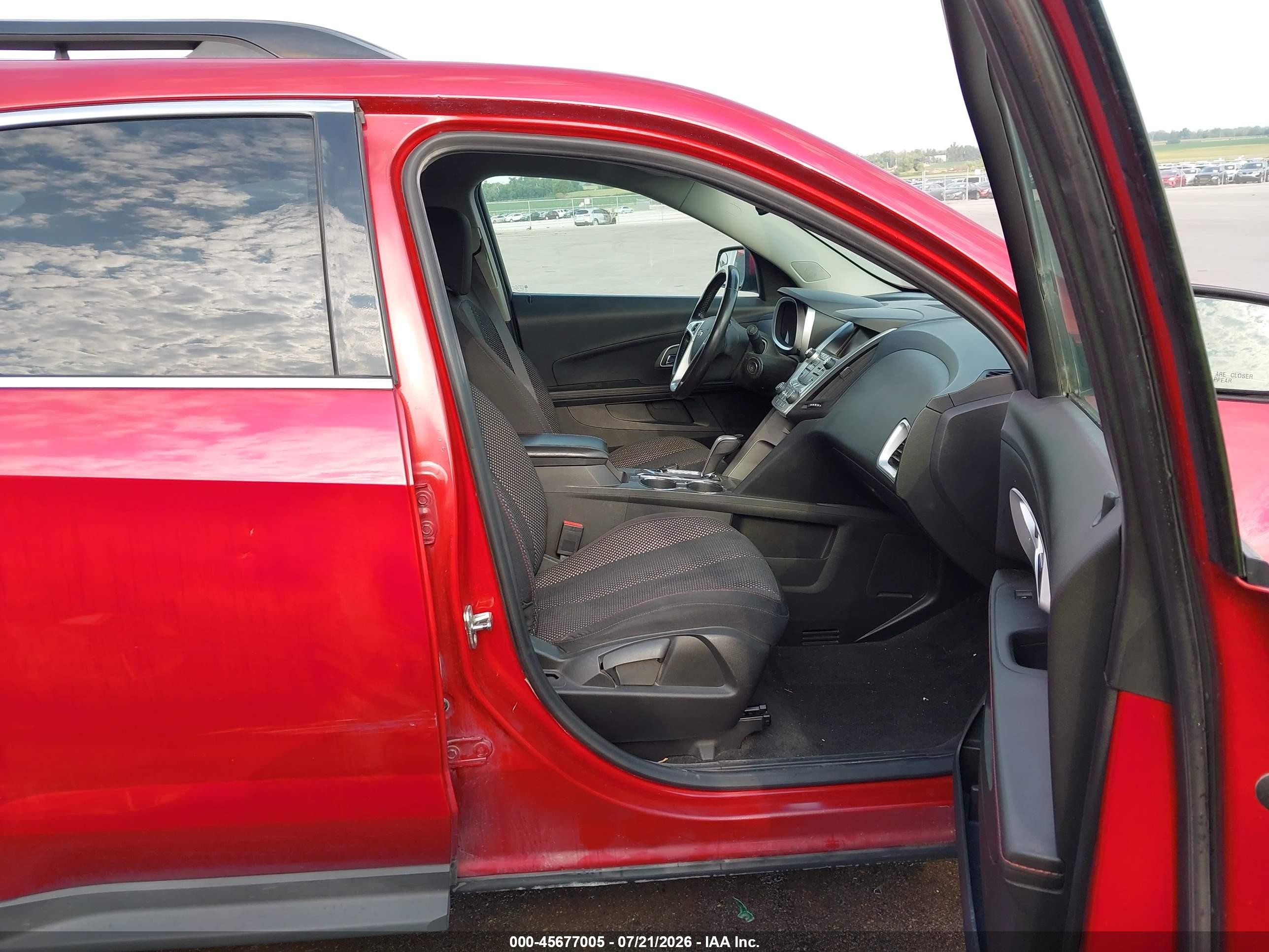 2015 Chevrolet Equinox Lt Red vin: 2GNFLBE3XF6216235