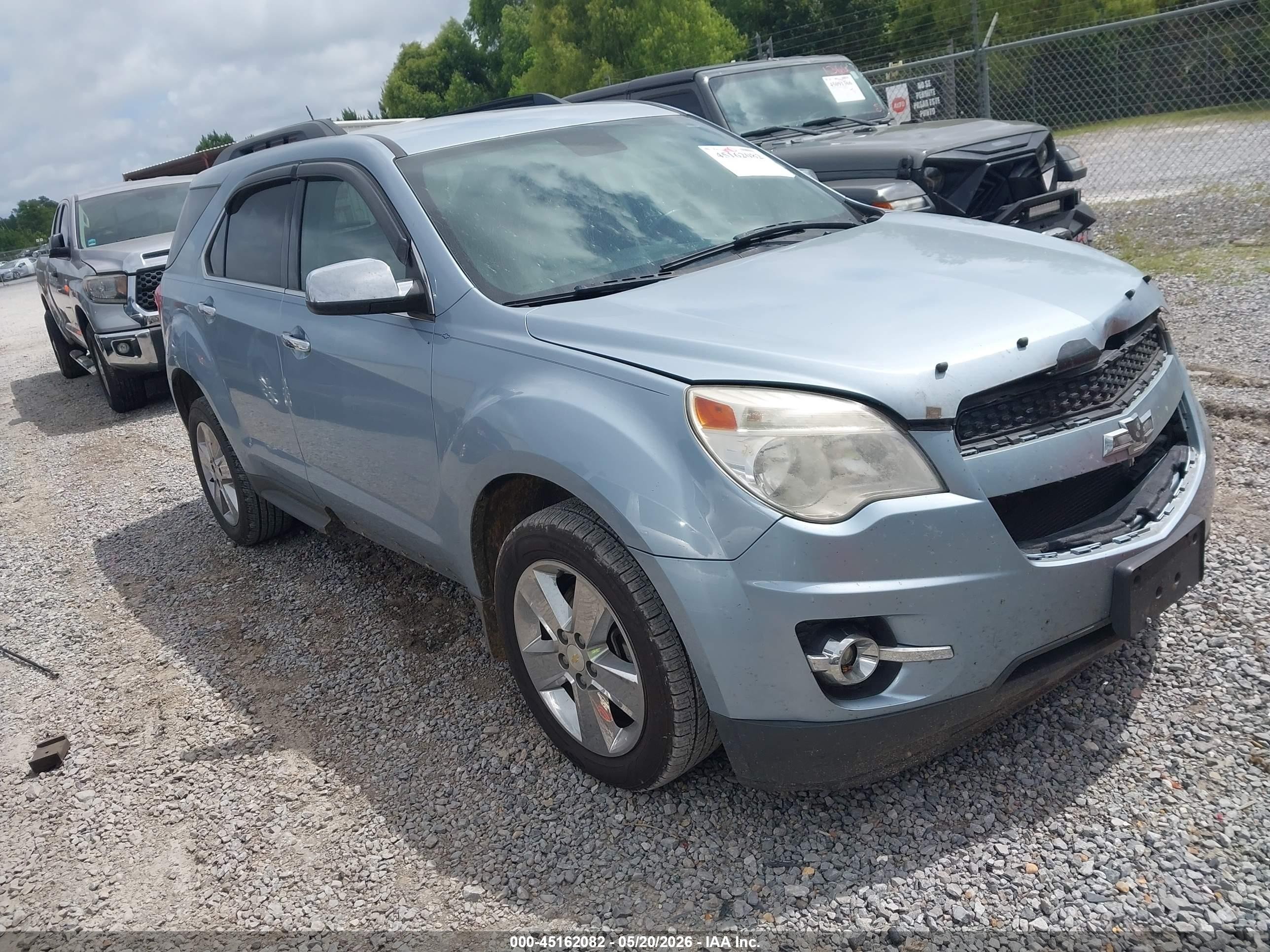 2014 Chevrolet Equinox 2lt Blue vin: 2GNFLCE31E6357957