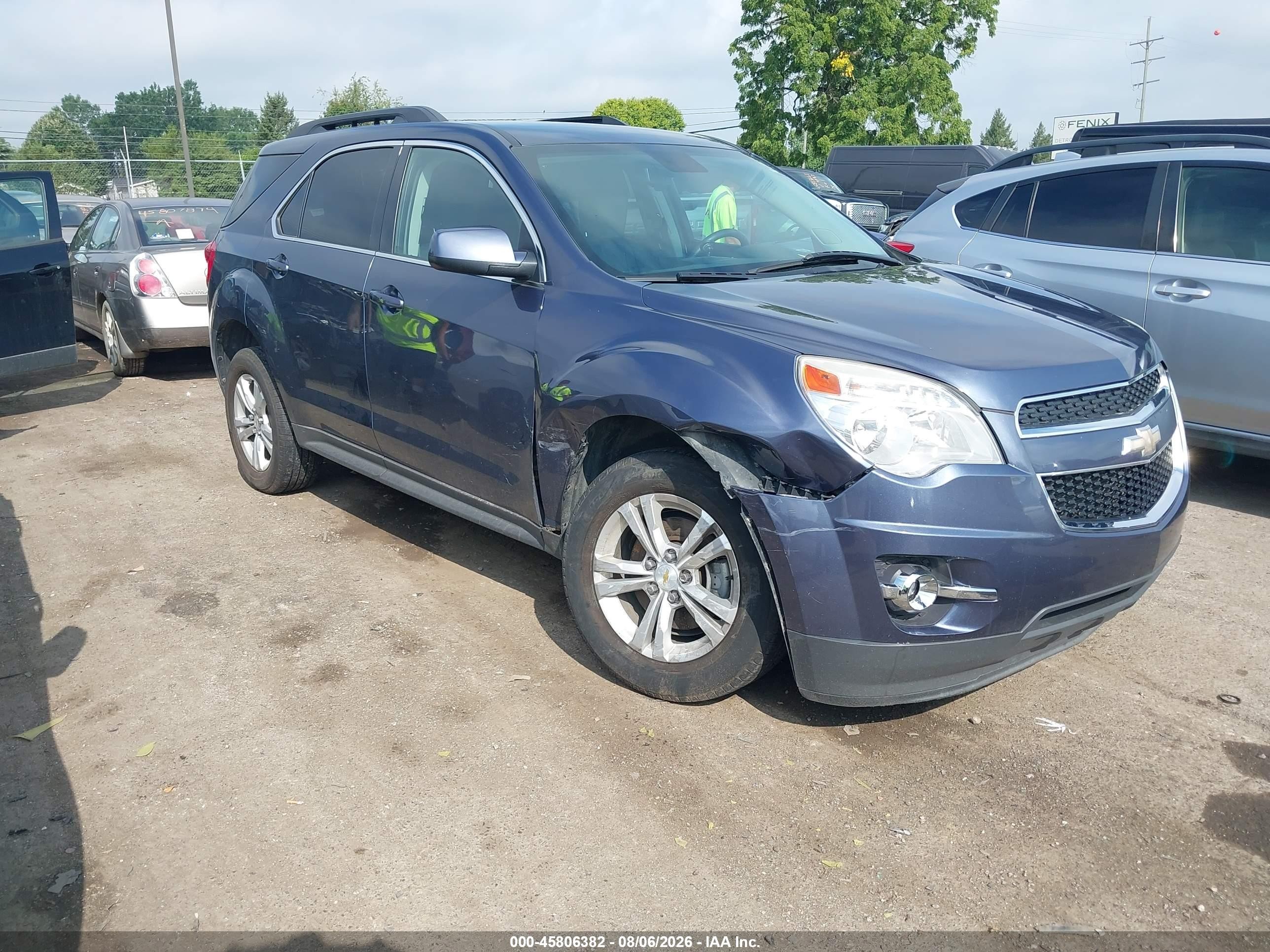 2014 Chevrolet Equinox Lt Blue vin: 2GNFLCE33E6181171