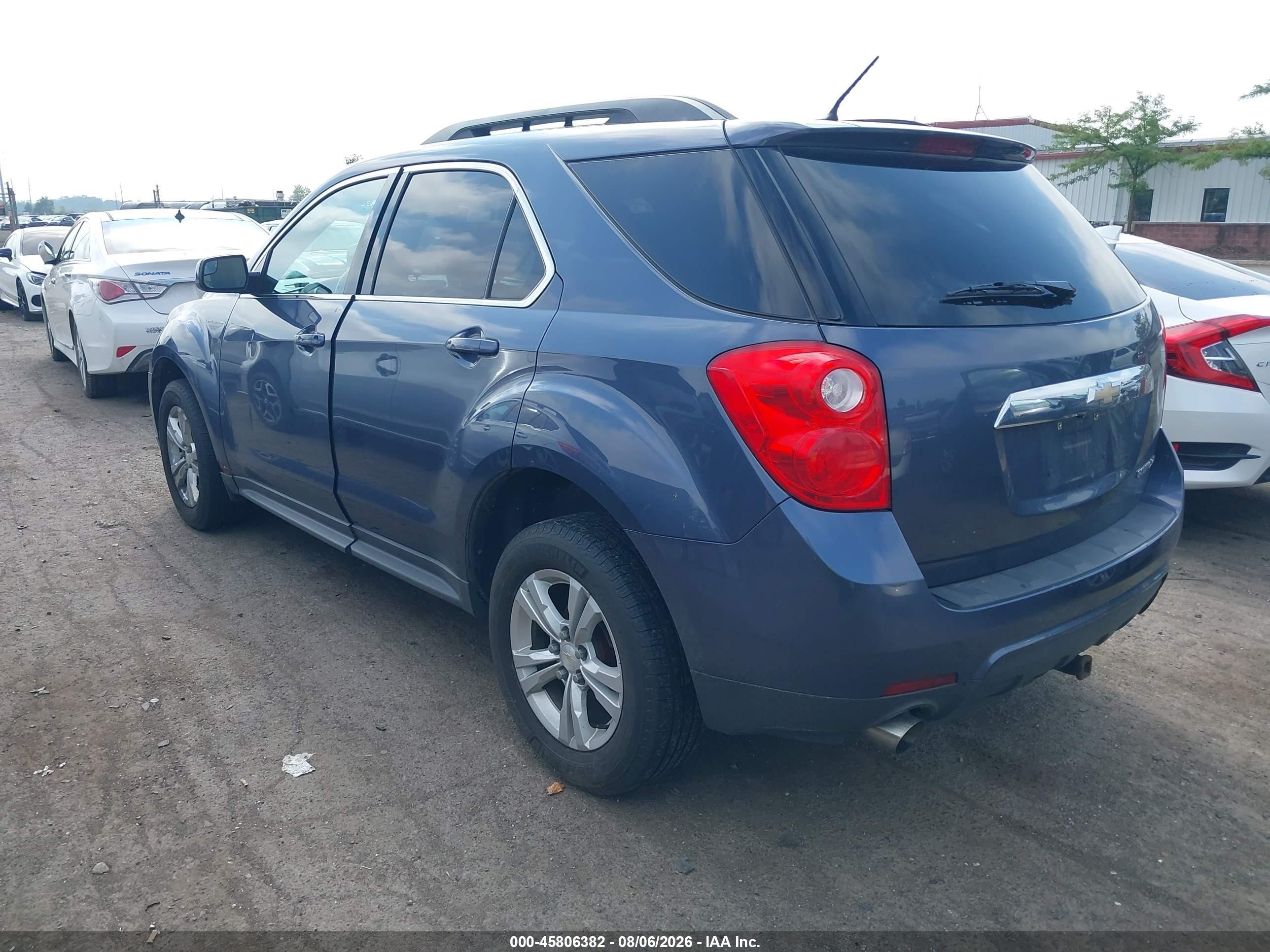 2014 Chevrolet Equinox Lt Синий vin: 2GNFLCE33E6181171