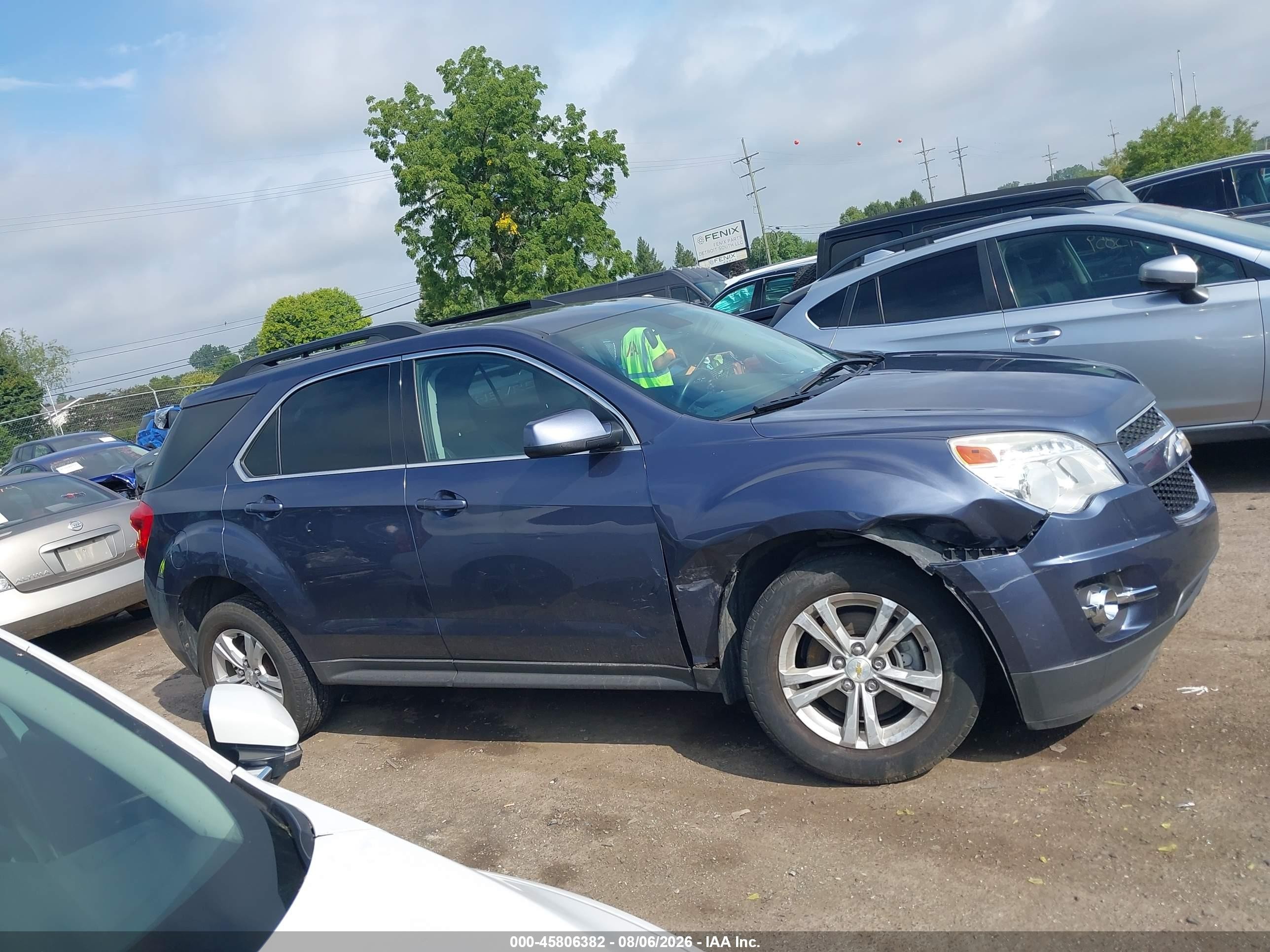 2014 Chevrolet Equinox Lt Синий vin: 2GNFLCE33E6181171