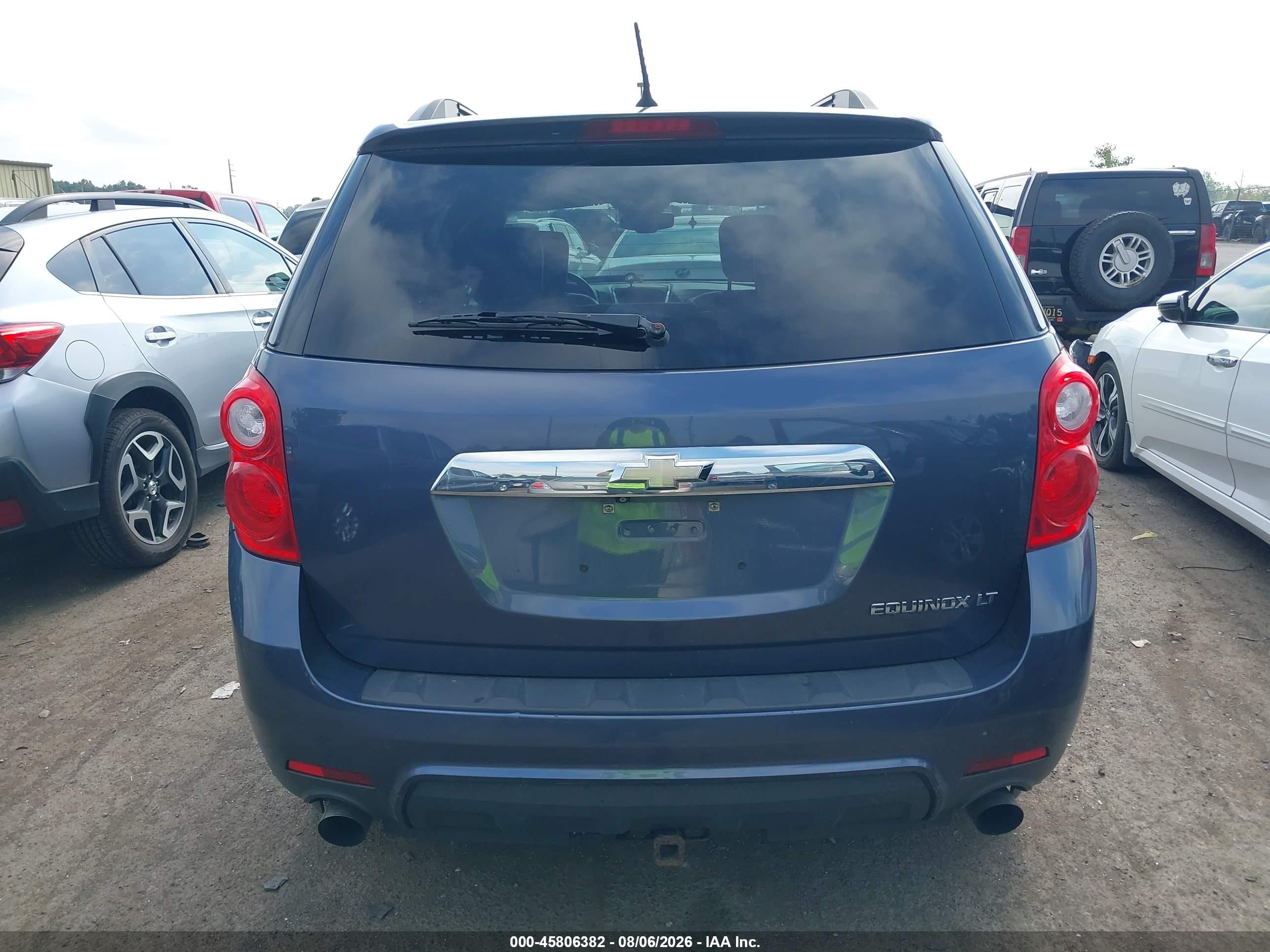 2014 Chevrolet Equinox Lt Синий vin: 2GNFLCE33E6181171