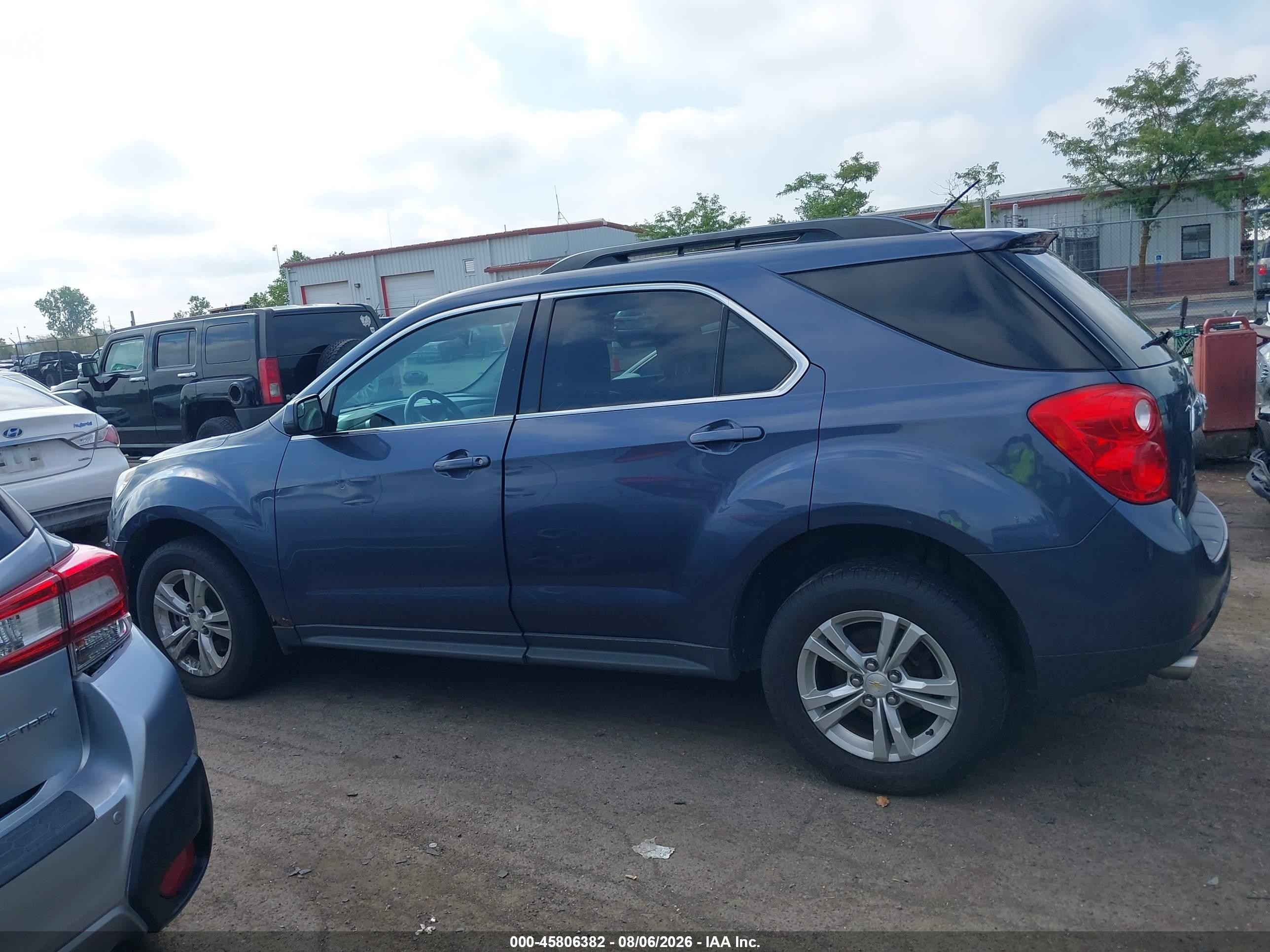 2014 Chevrolet Equinox Lt Синий vin: 2GNFLCE33E6181171