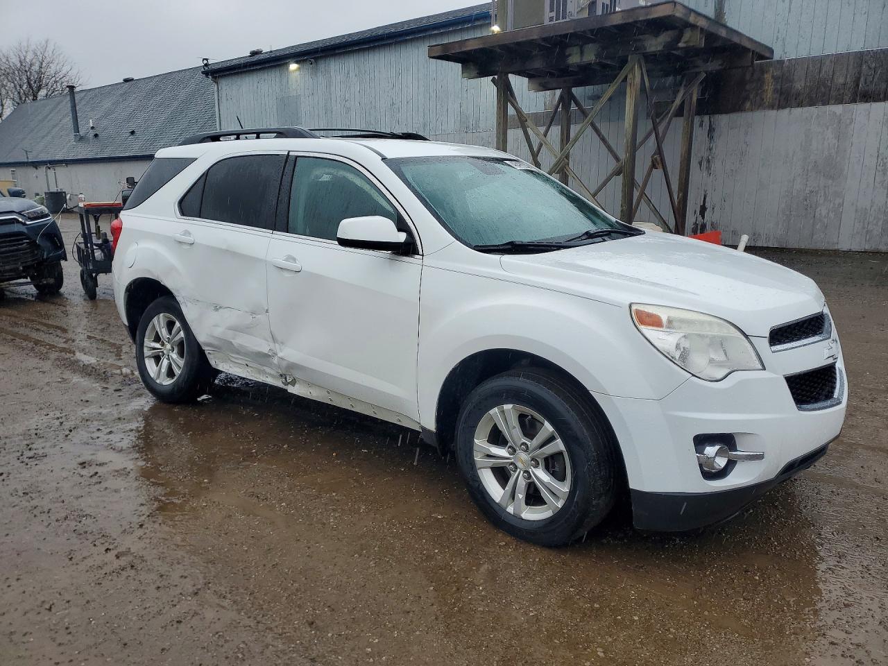 2015 Chevrolet Equinox Lt White vin: 2GNFLCE34F6232890