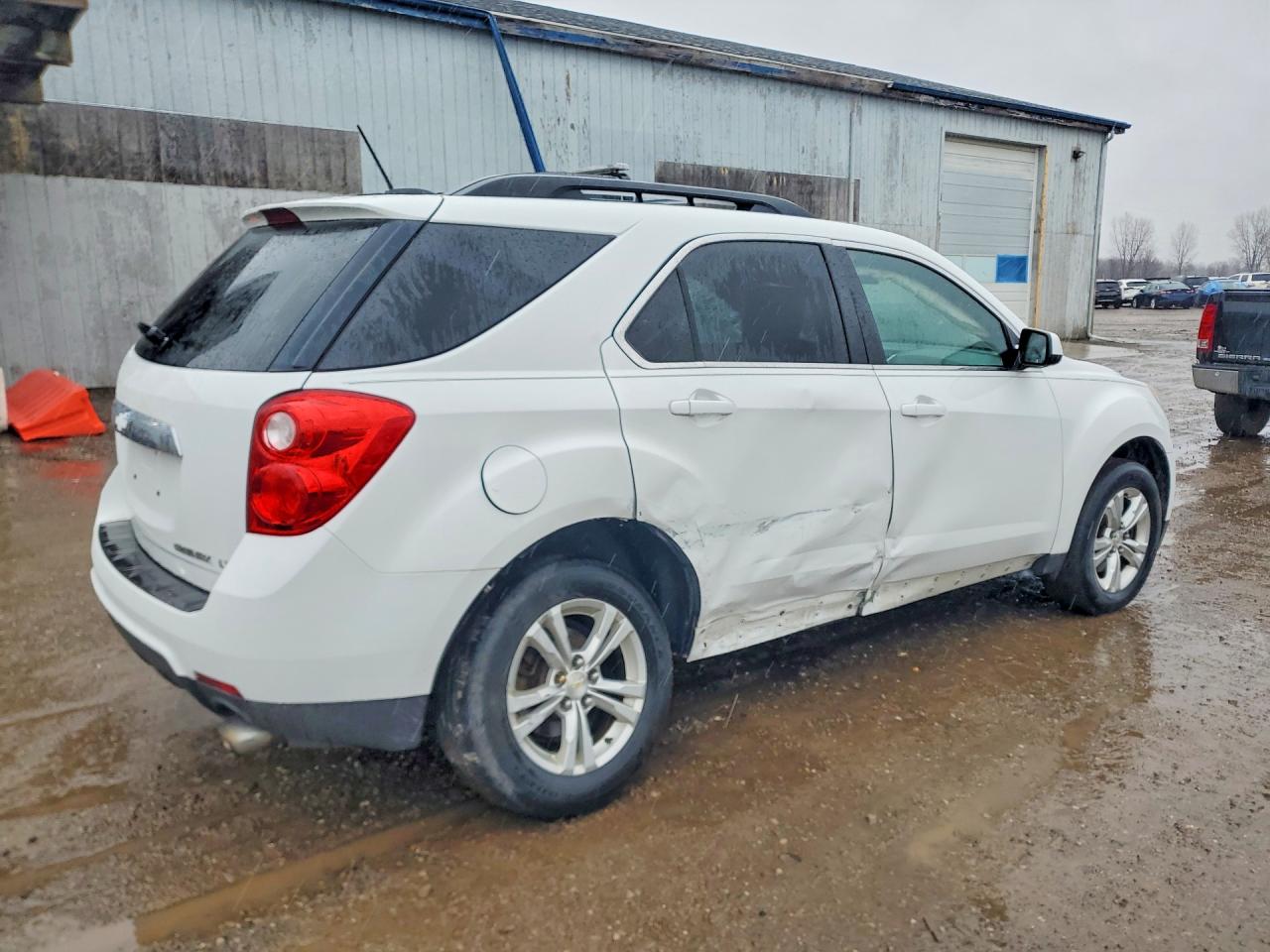 2015 Chevrolet Equinox Lt White vin: 2GNFLCE34F6232890