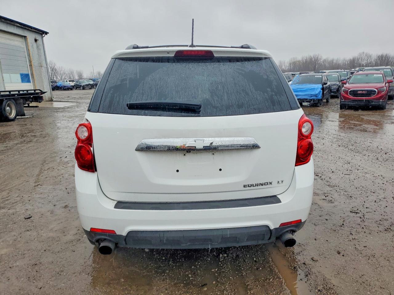 2015 Chevrolet Equinox Lt White vin: 2GNFLCE34F6232890