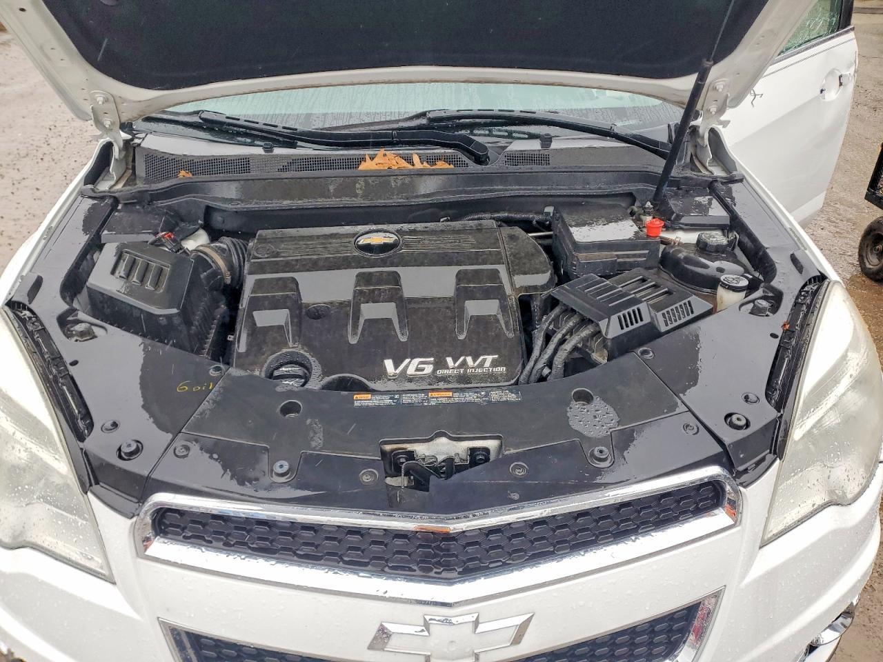 2015 Chevrolet Equinox Lt White vin: 2GNFLCE34F6232890