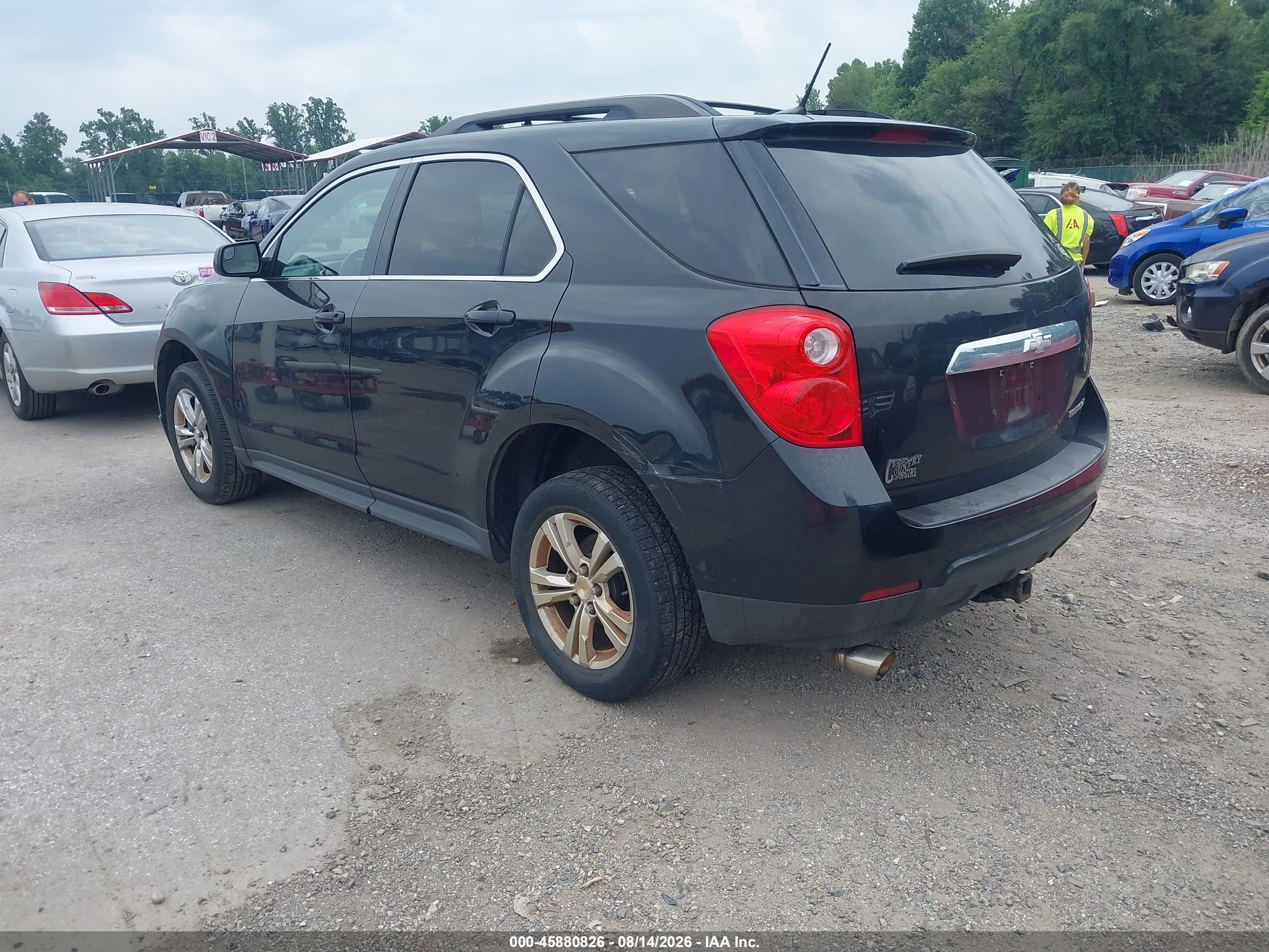 2014 Chevrolet Equinox Lt Black vin: 2GNFLCE37E6144463