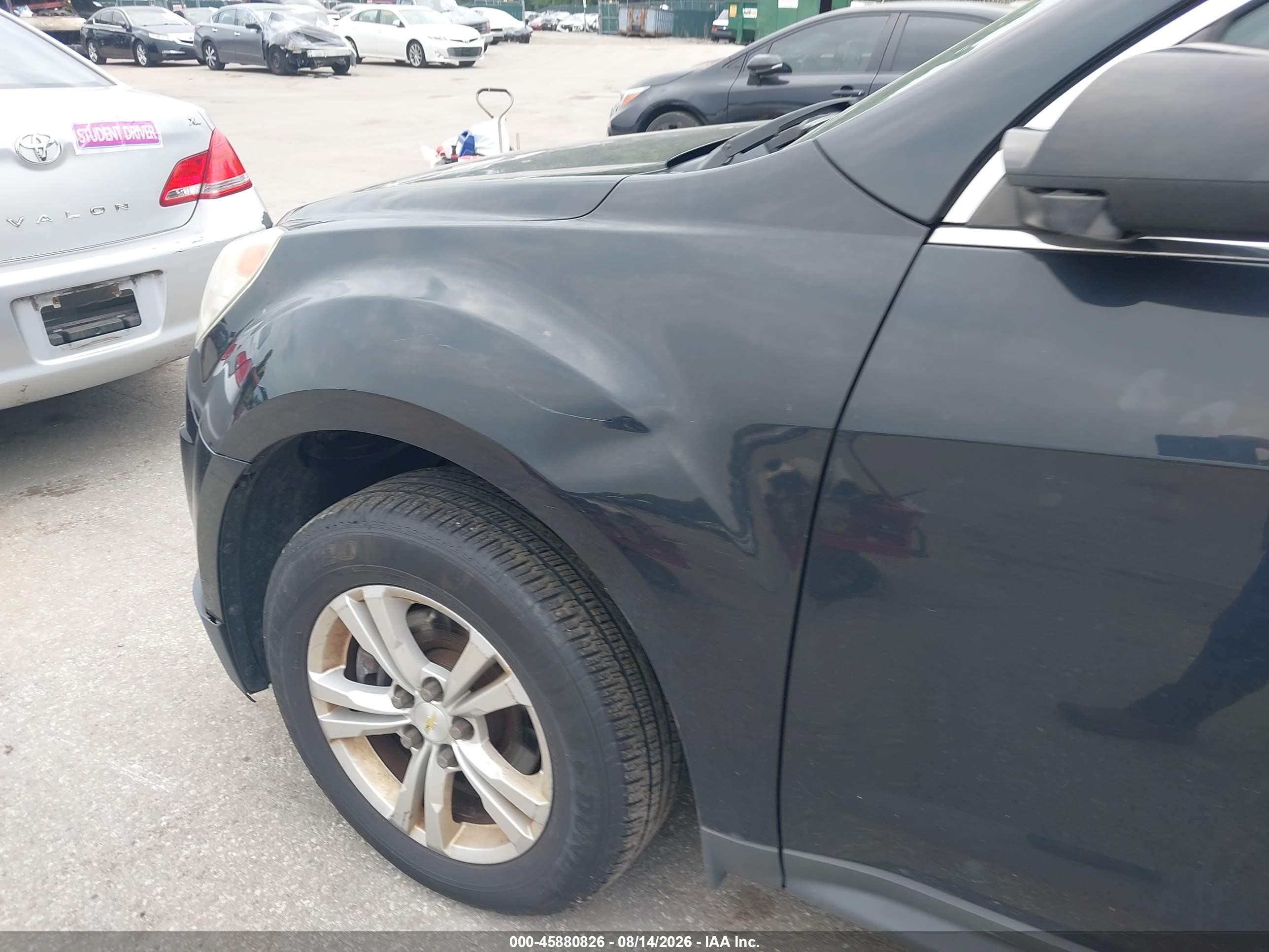 2014 Chevrolet Equinox Lt Black vin: 2GNFLCE37E6144463