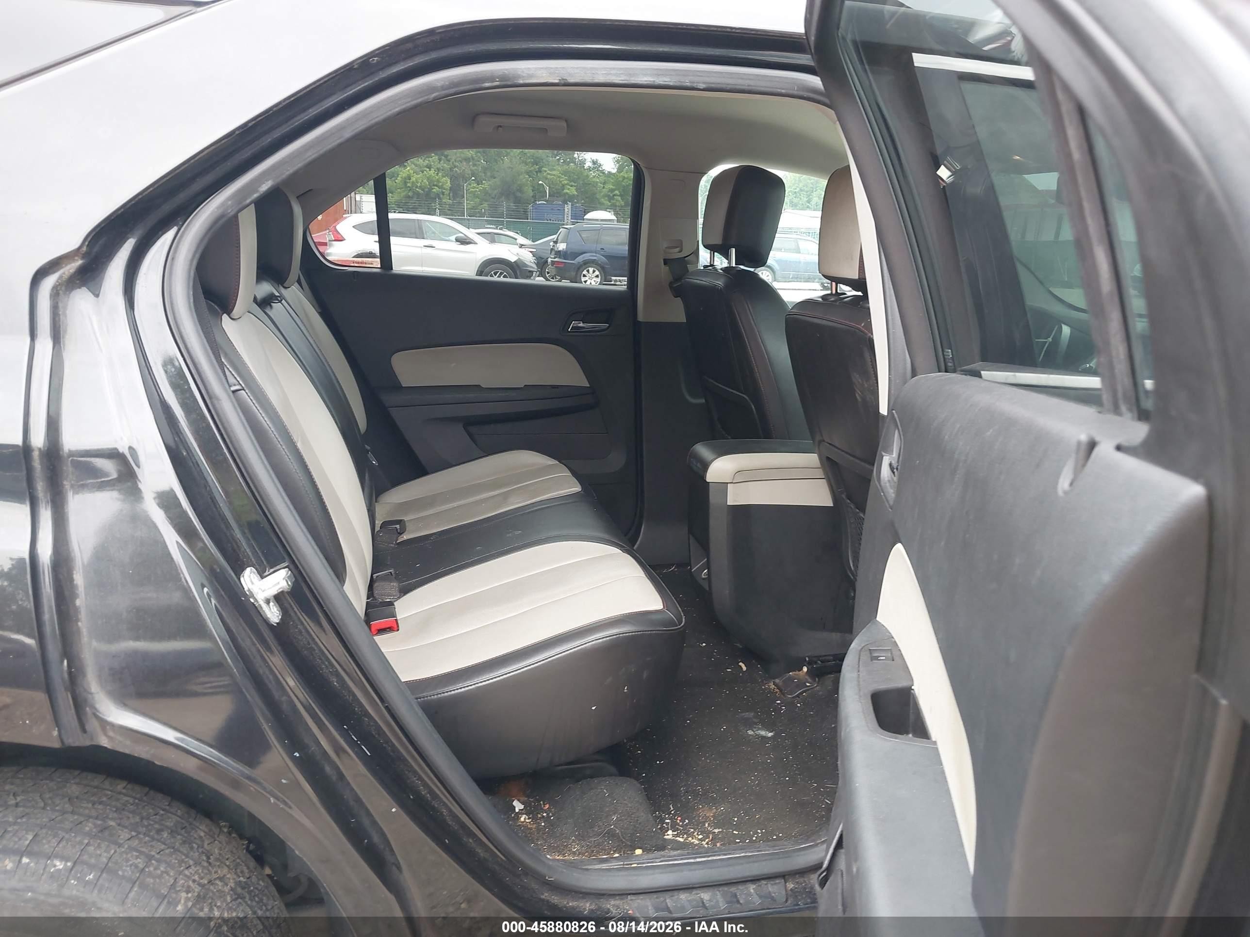 2014 Chevrolet Equinox Lt Black vin: 2GNFLCE37E6144463