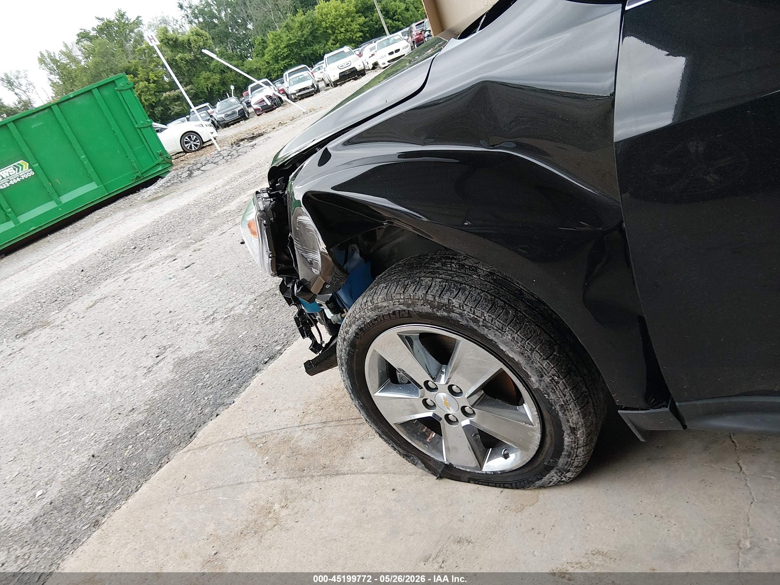 2015 Chevrolet Equinox 2lt Black vin: 2GNFLCE37F6399079