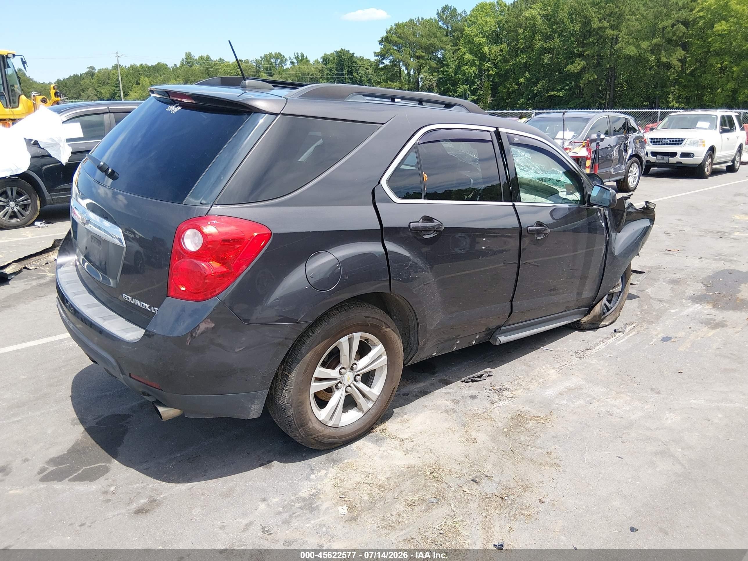 2015 Chevrolet Equinox Lt Black vin: 2GNFLCE38F6207510