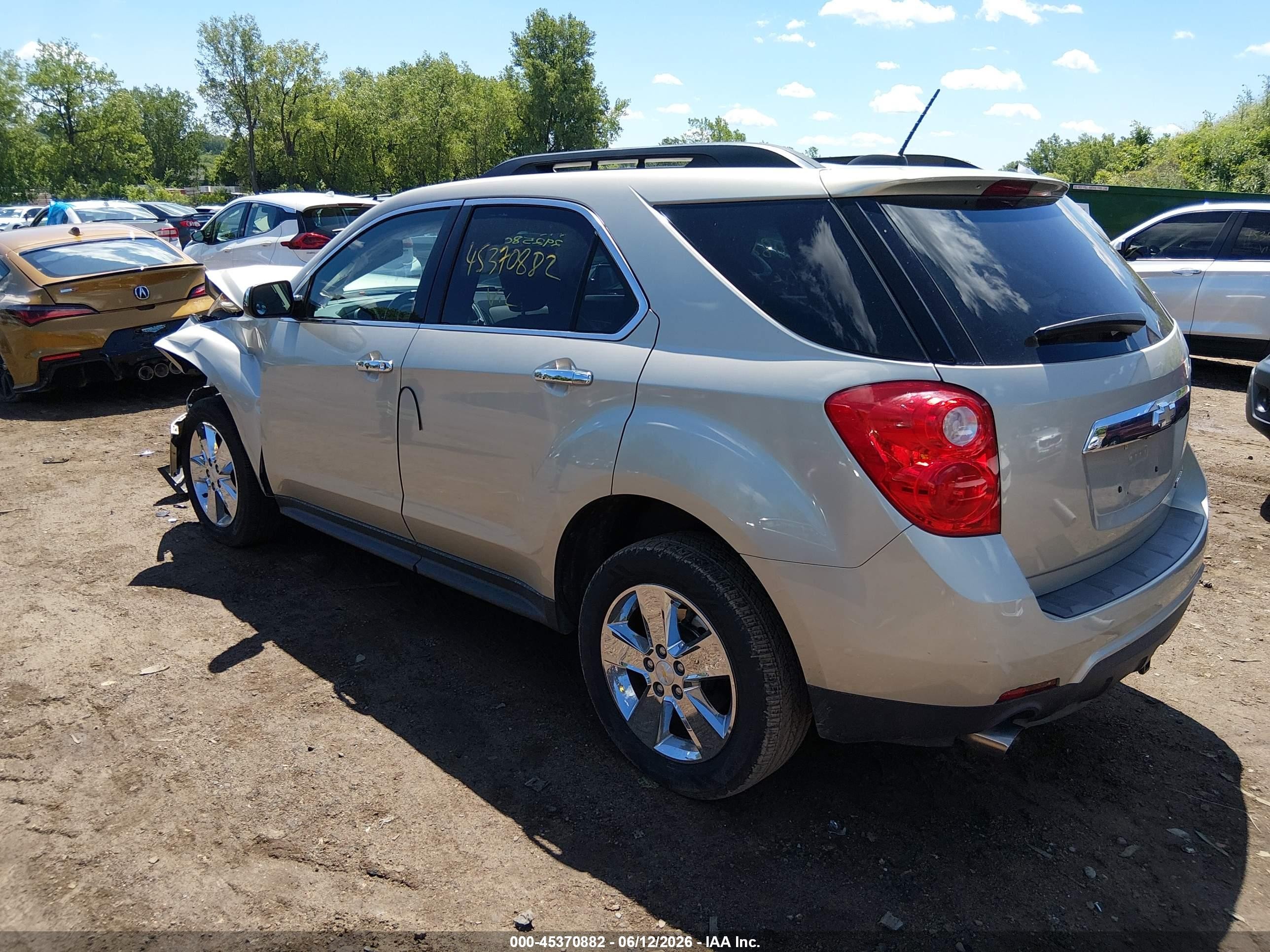2015 Chevrolet Equinox Lt Beige vin: 2GNFLCE39F6213011